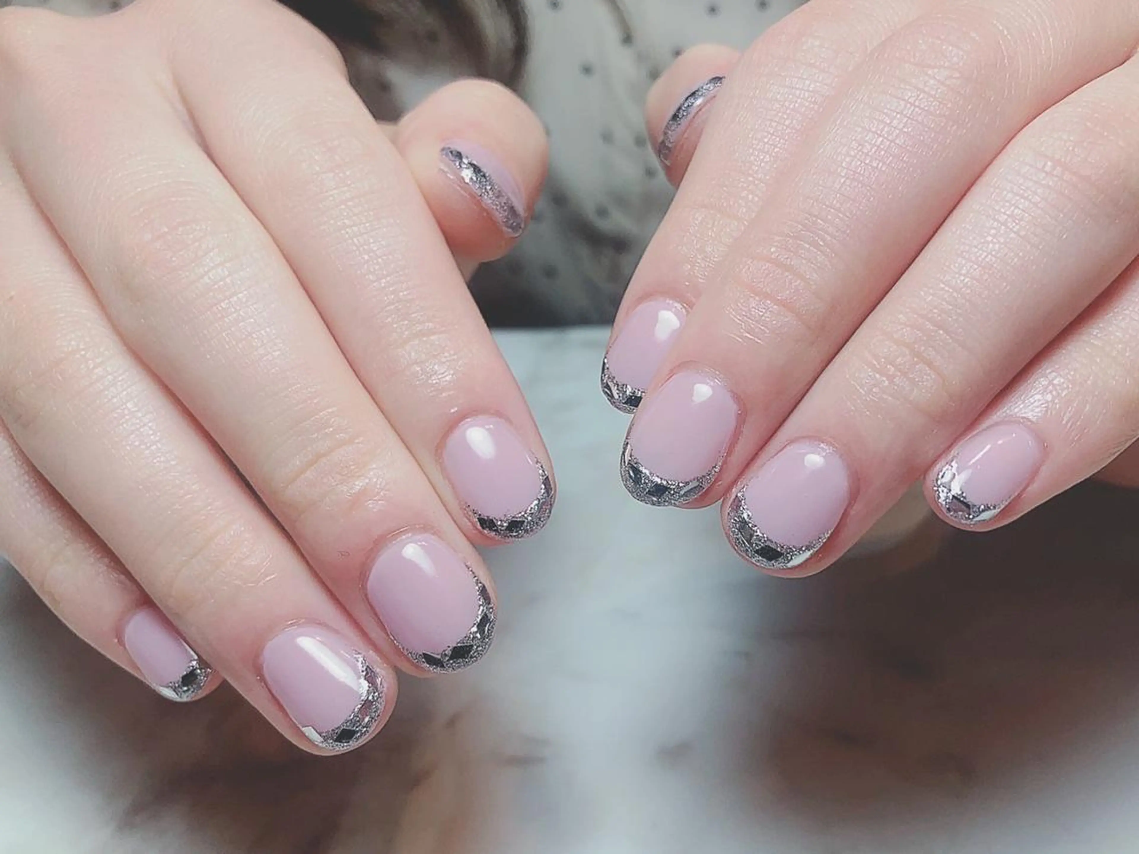 ネイル アートネイル ジェルネイル ニュアンスネイル パラジェル Nailist Honamiのネイルデザイン