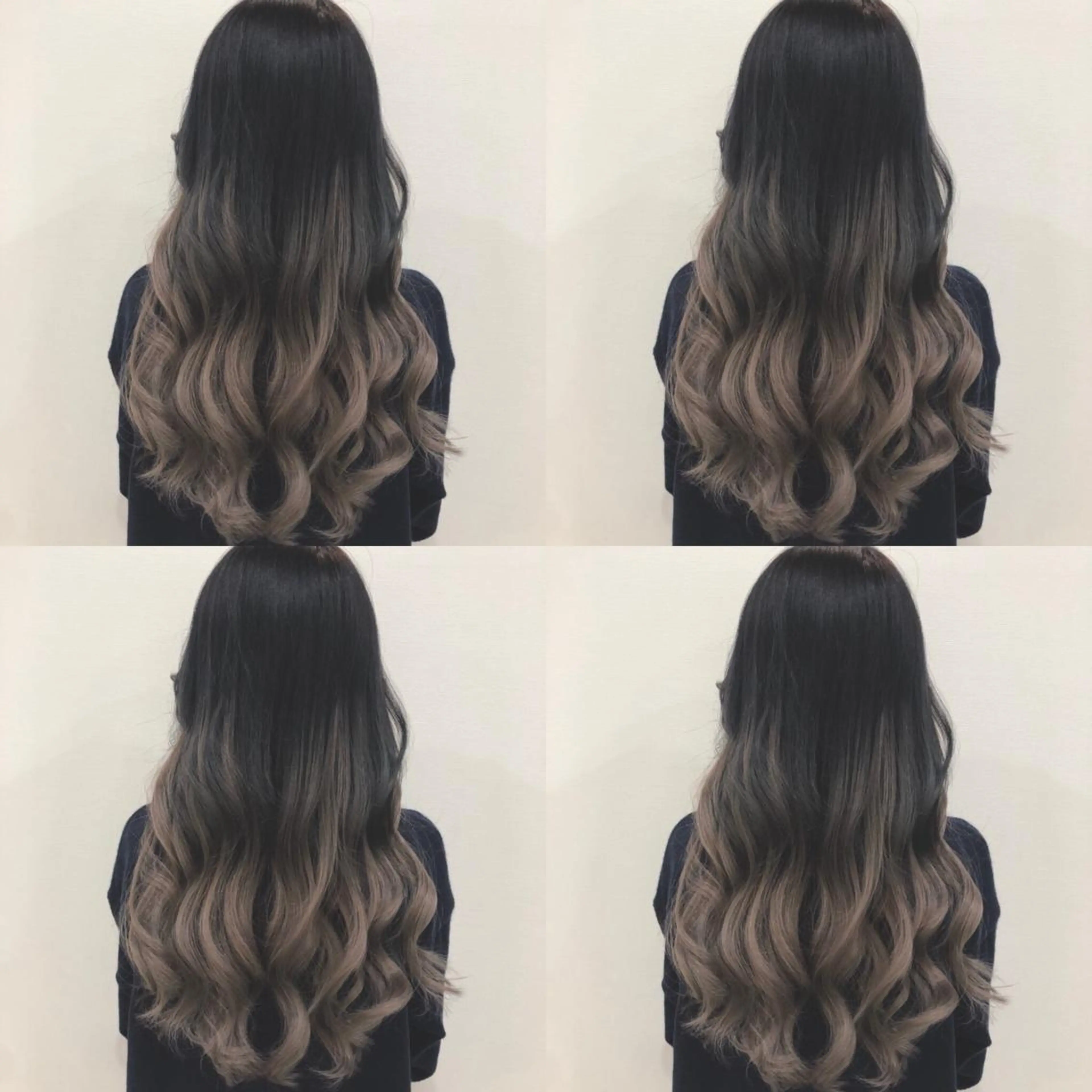 ロング カラー シールエクステ グラデーションカラー エクステ 🌷MAYU 🌷のヘアスタイル