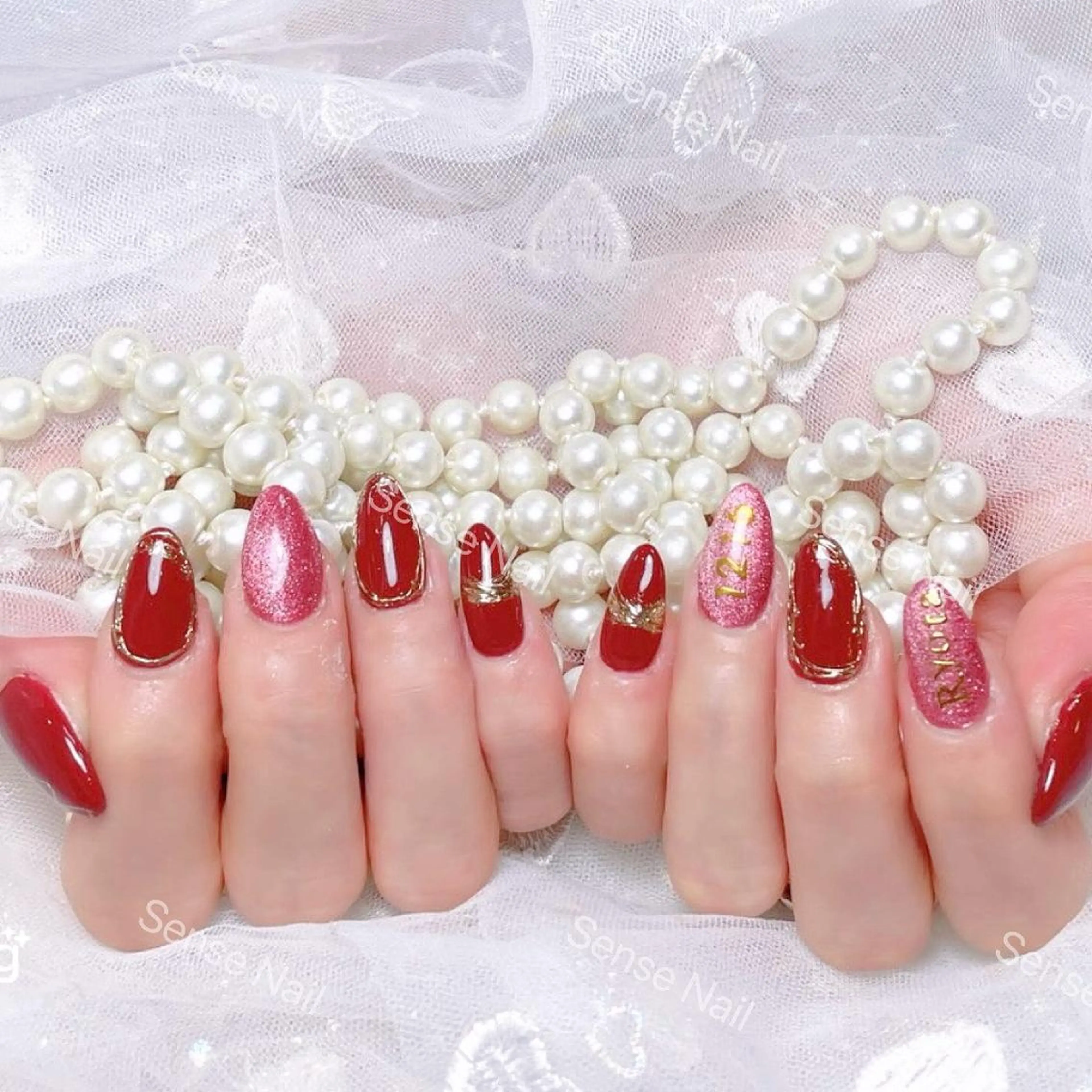 ネイル ハンドネイル 🎀Sense Nail新宿店🎀のネイルデザイン