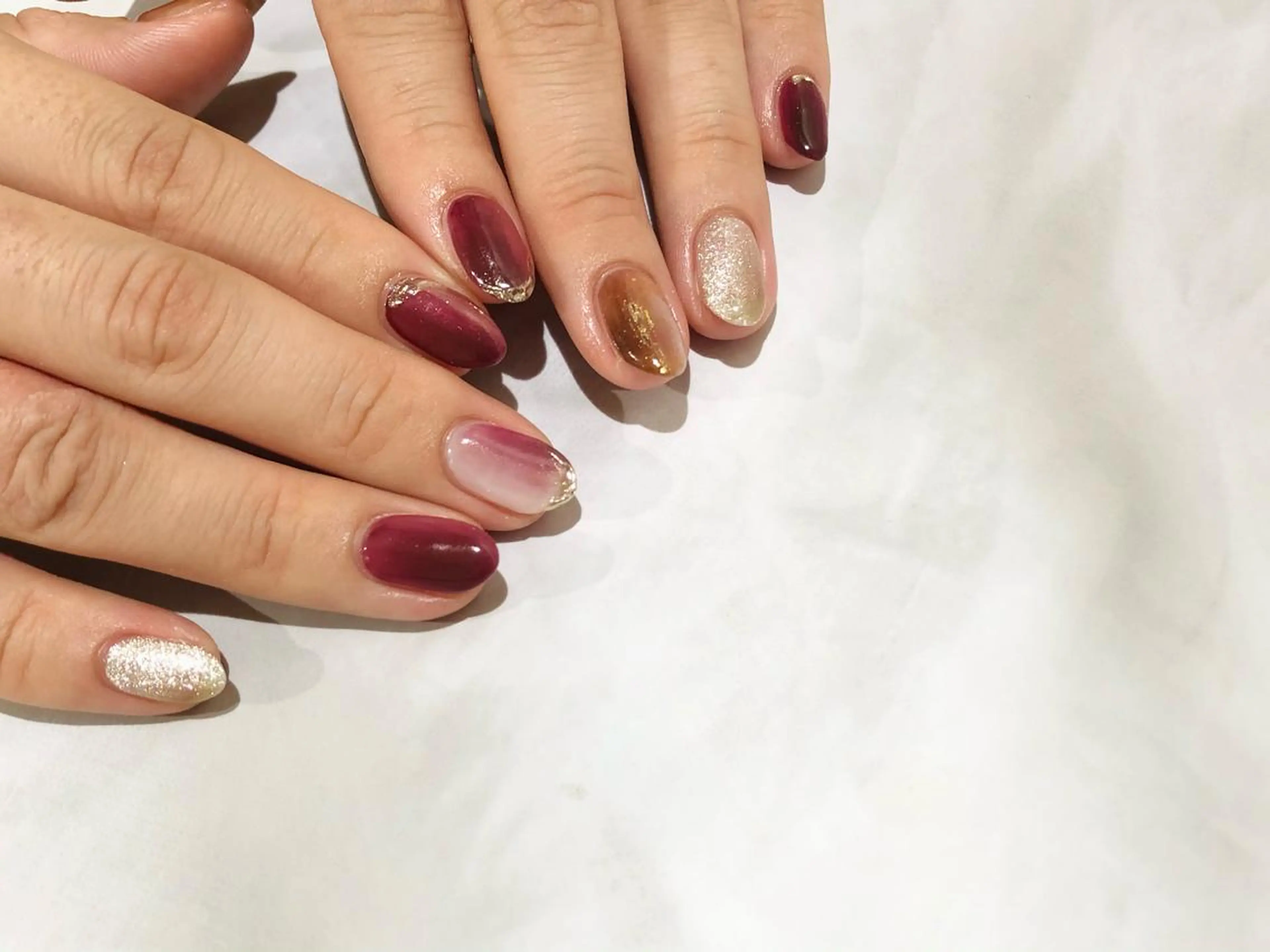 ネイル 舞田 苑香のネイルデザイン