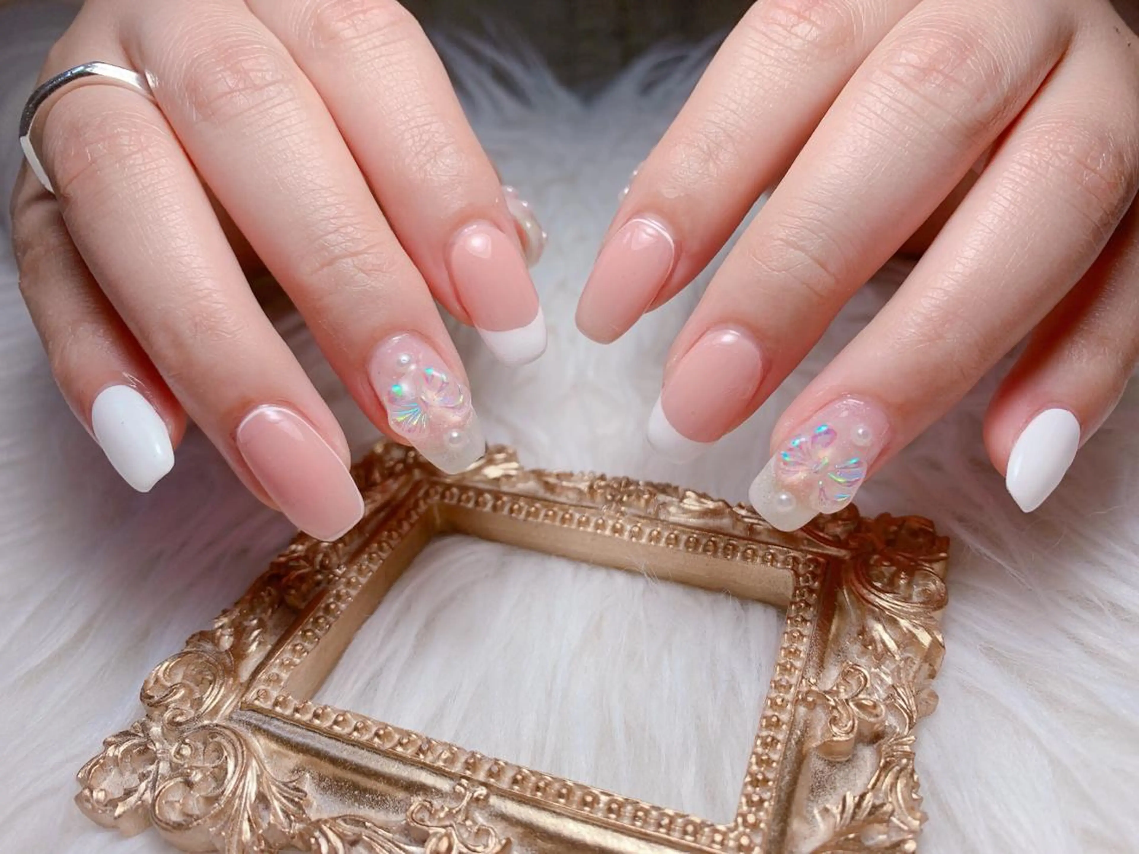 ネイル MiKi Nai池袋 長さだし得意のネイルデザイン