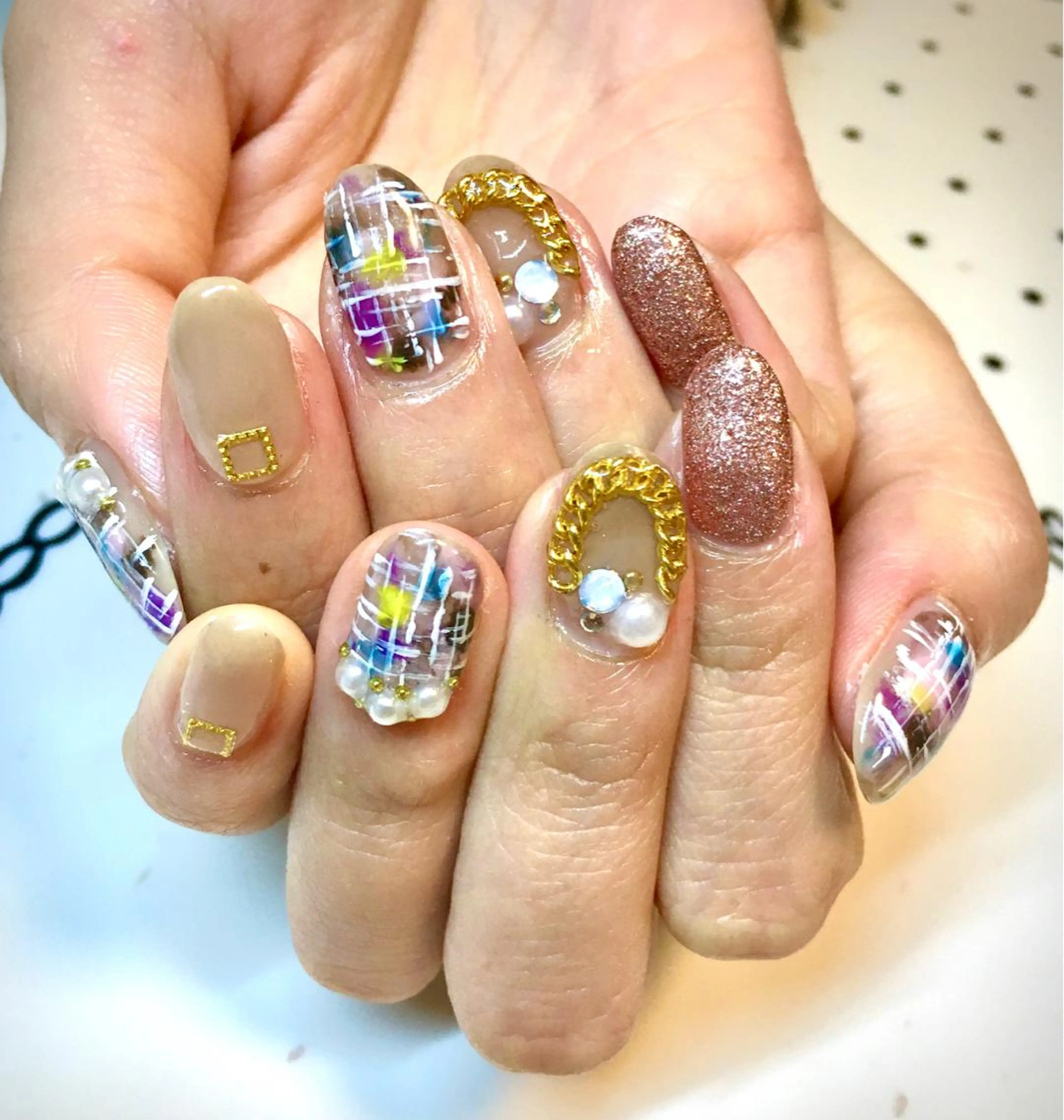 ネイル ハンドネイル nailsalon sugarr所属・nailist cocoのネイルデザイン