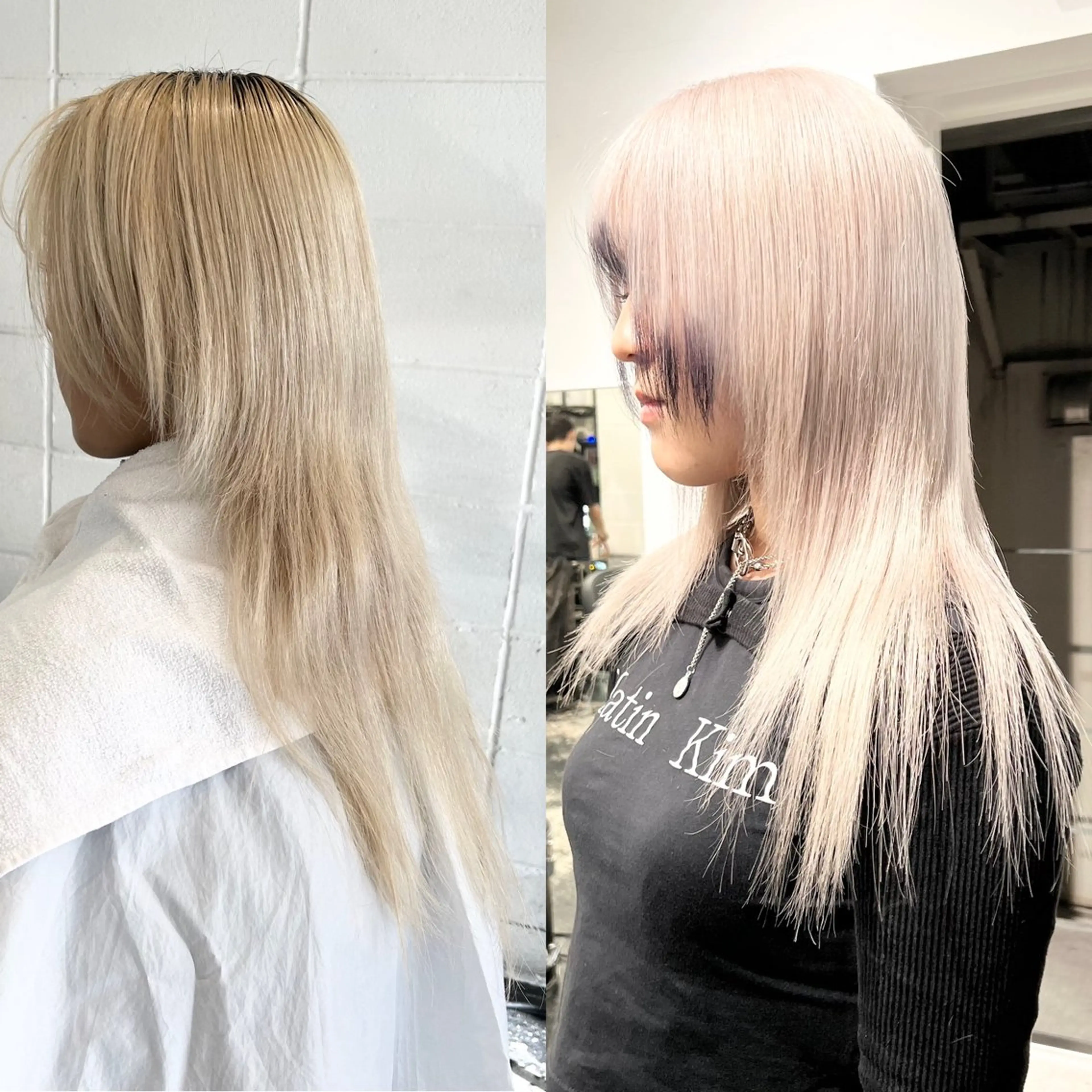 セミロング カラー カット ヘアカラー トリートメント HARU//原宿🤍 リピート率NO.1のヘアスタイル