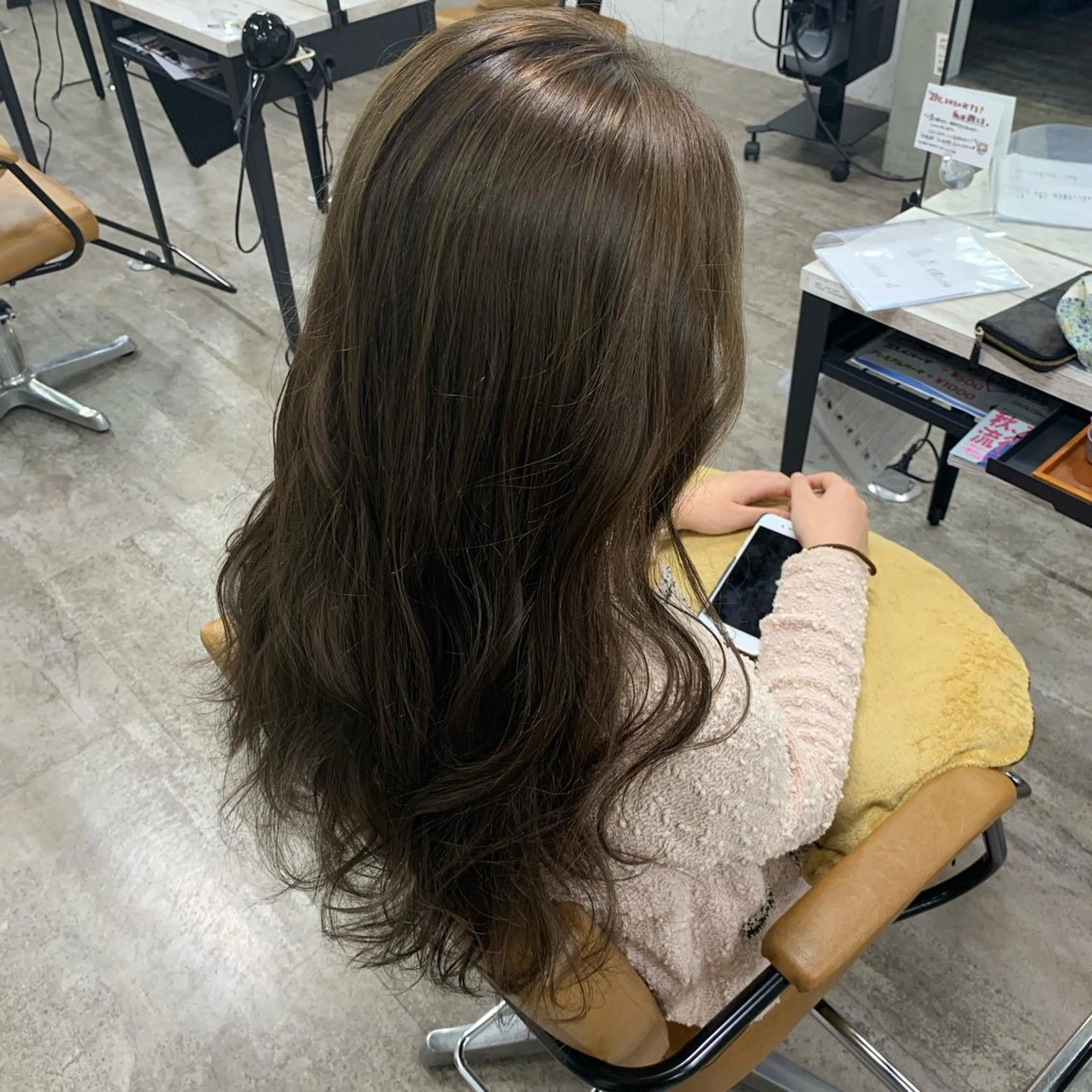 ロング カラー 🎀モテ髪ﾐﾙｸﾃｨ ｰ🎀yasunaのヘアスタイル