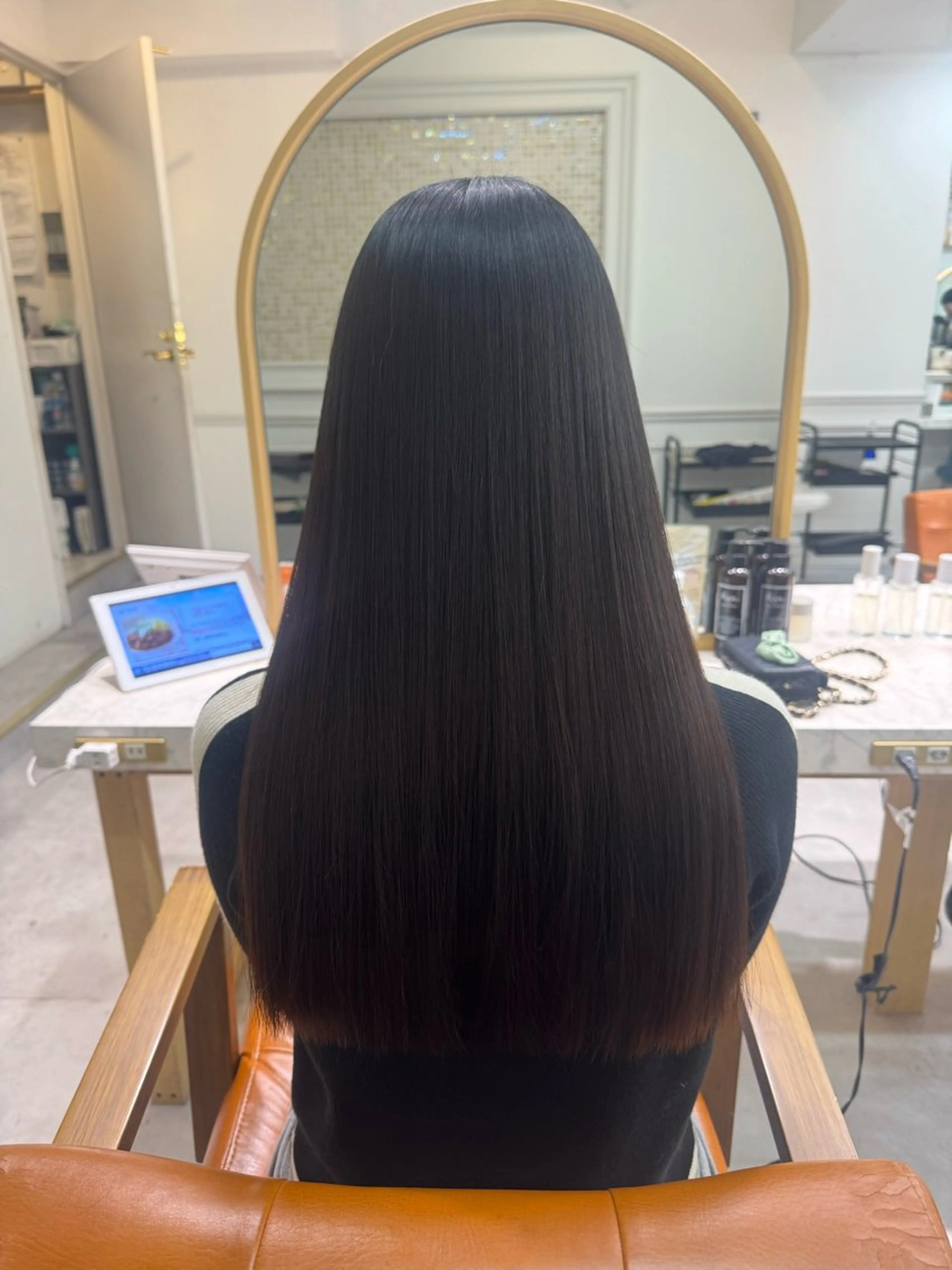 ロング 野中 悠那のヘアスタイル