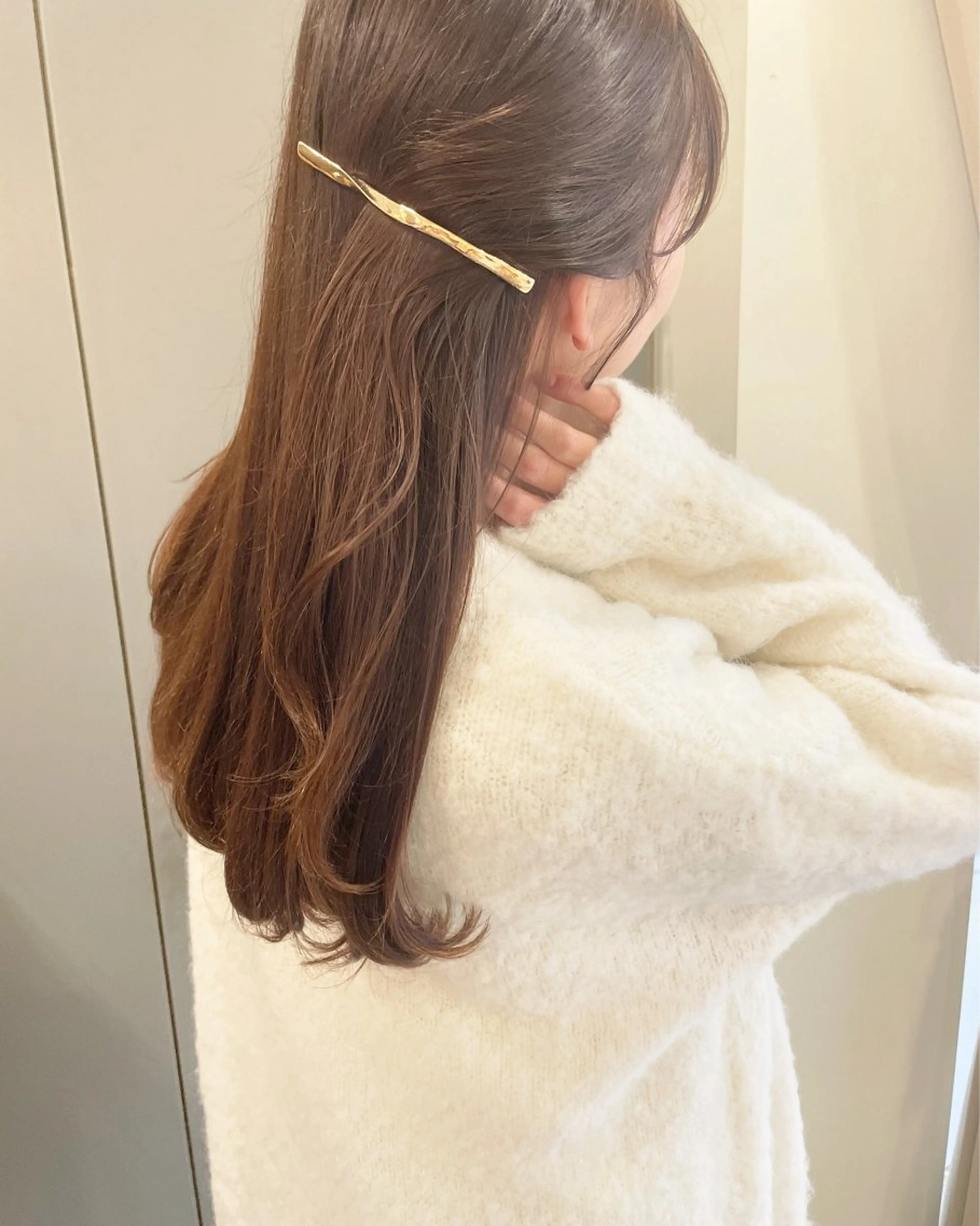 ロング カラー ベージュカラー ブリーチ 透明感カラー ダブルカラー ブリーチなしカラー ヘアカラー トリートメント Tim【ティム】所属・ヘアセット大募集 ˗ˋˏairiˎˊ˗のヘアスタイル