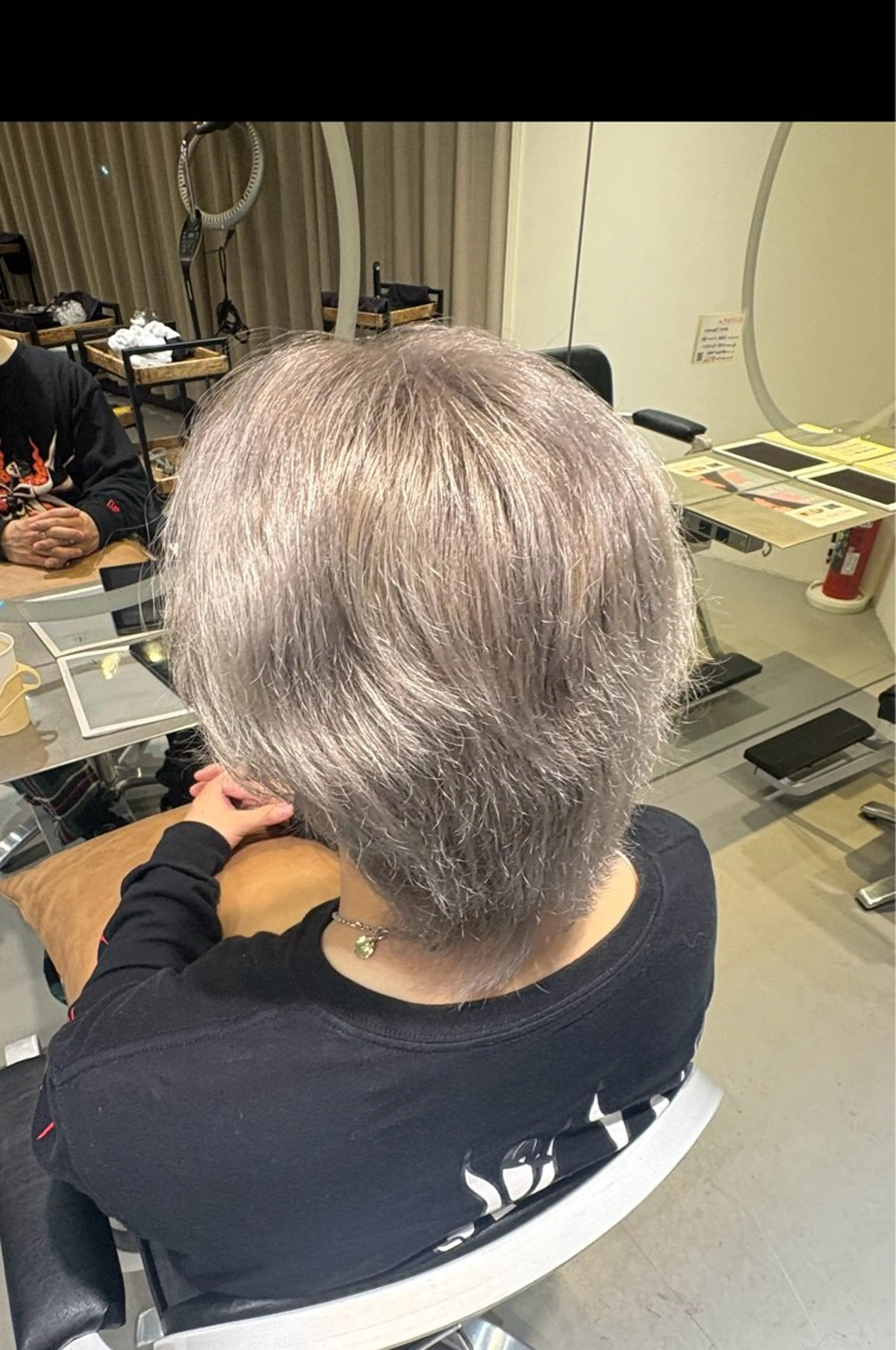 メンズ ヘアカラー こすげ あさみのヘアスタイル