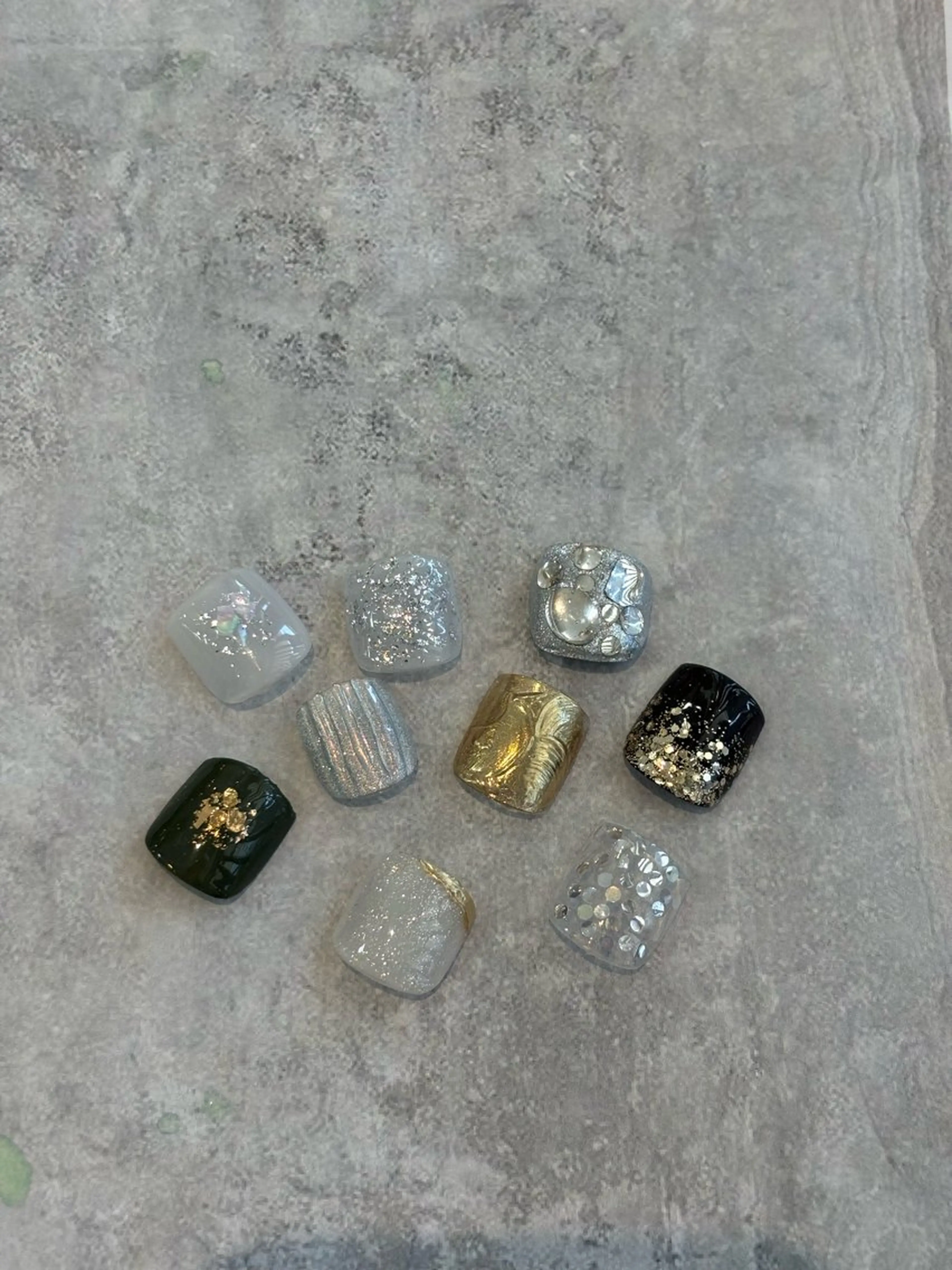 ネイル アートネイル フットネイル 秋山 香穂のネイルデザイン