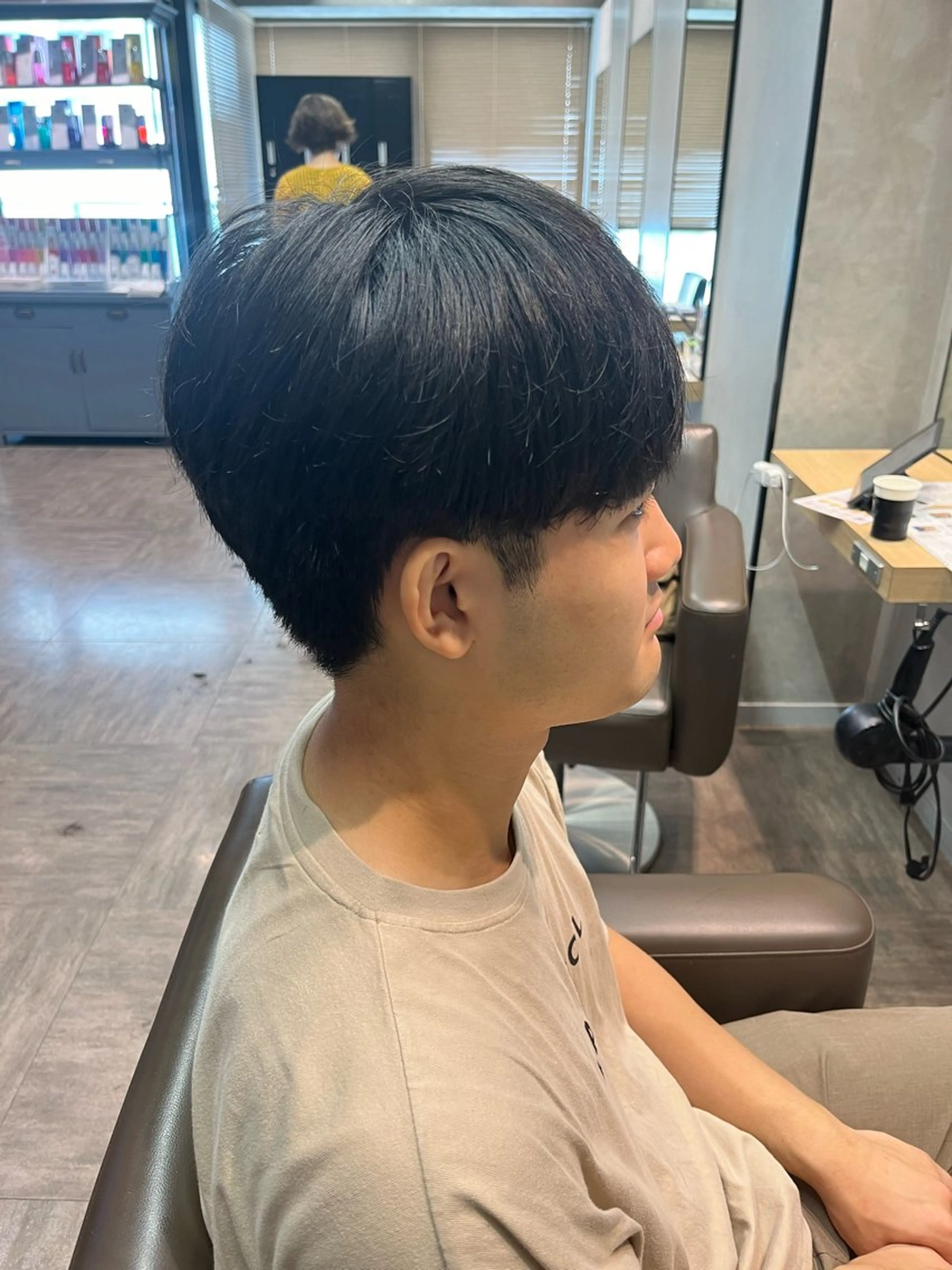 メンズ カット メンズカット パーマ飯野友喜のヘアスタイル