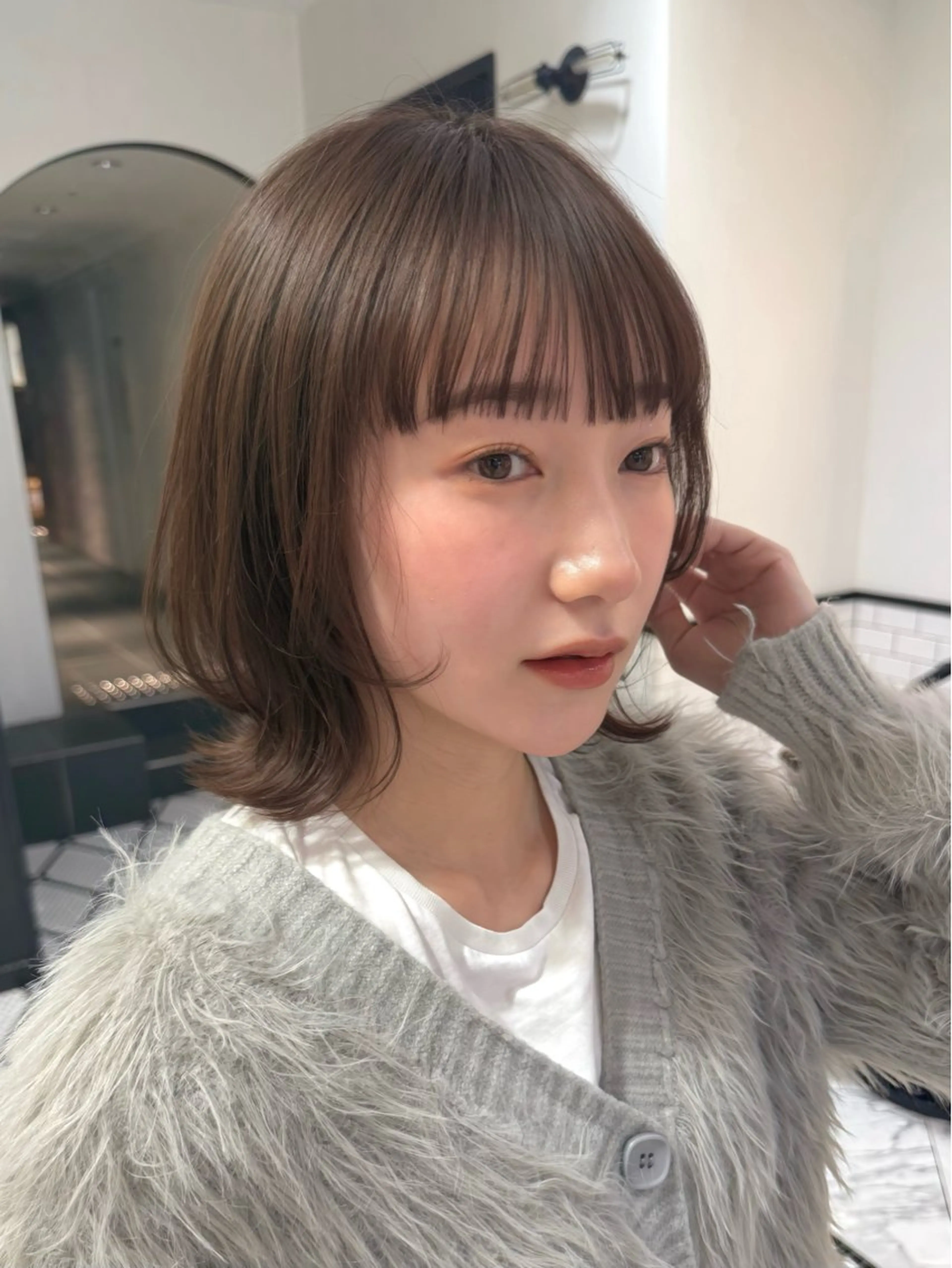 ミディアム カット 金井蛍祐/メンズ/ 透明感カラー/艶髪のヘアスタイル