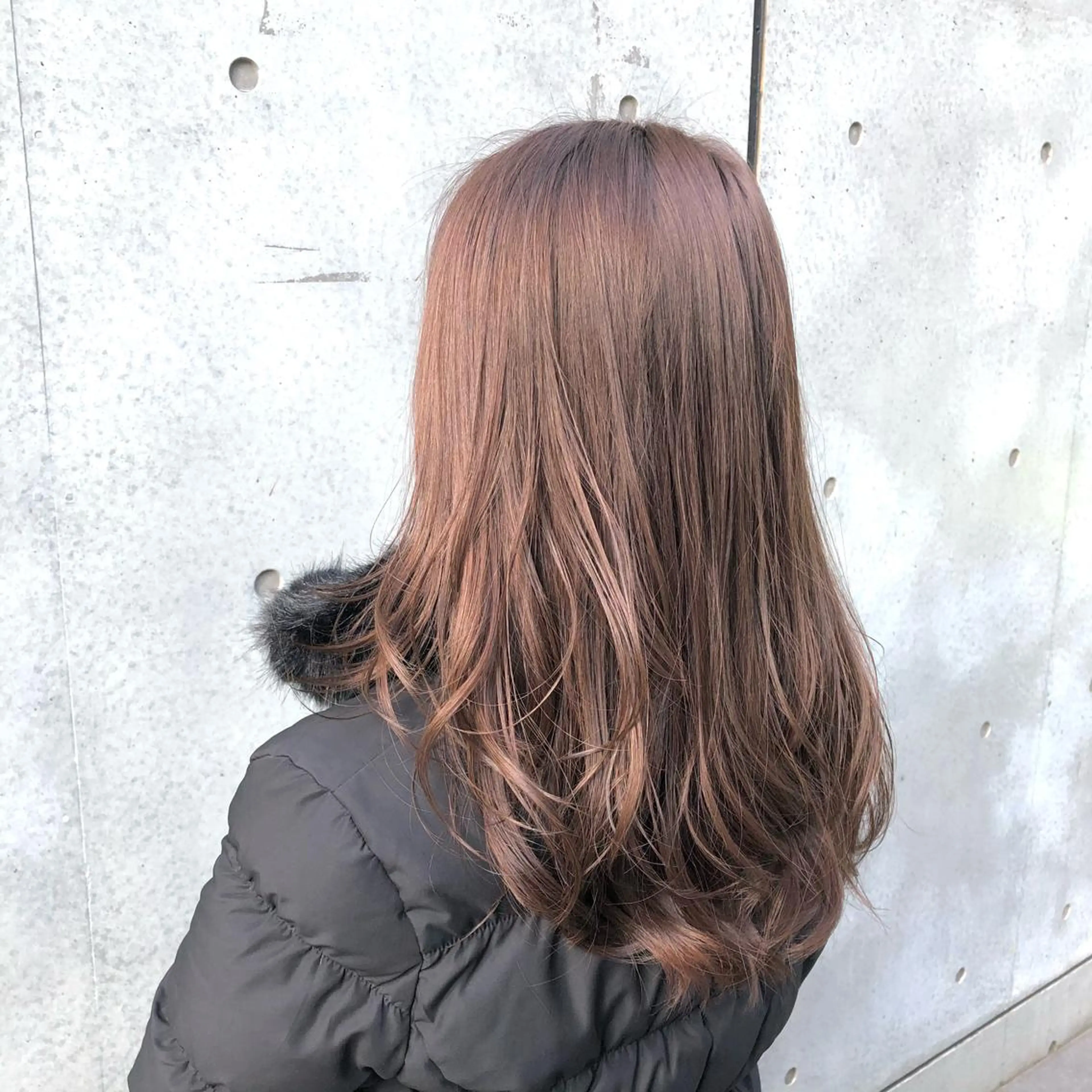 ロング カラー ヘアアレンジ ベージュカラー ブリーチ ココアベージュ ブリーチなしカラー ヘアカラー トリートメント 🤍清楚系 韓国レイヤー🤍拓朗のヘアスタイル