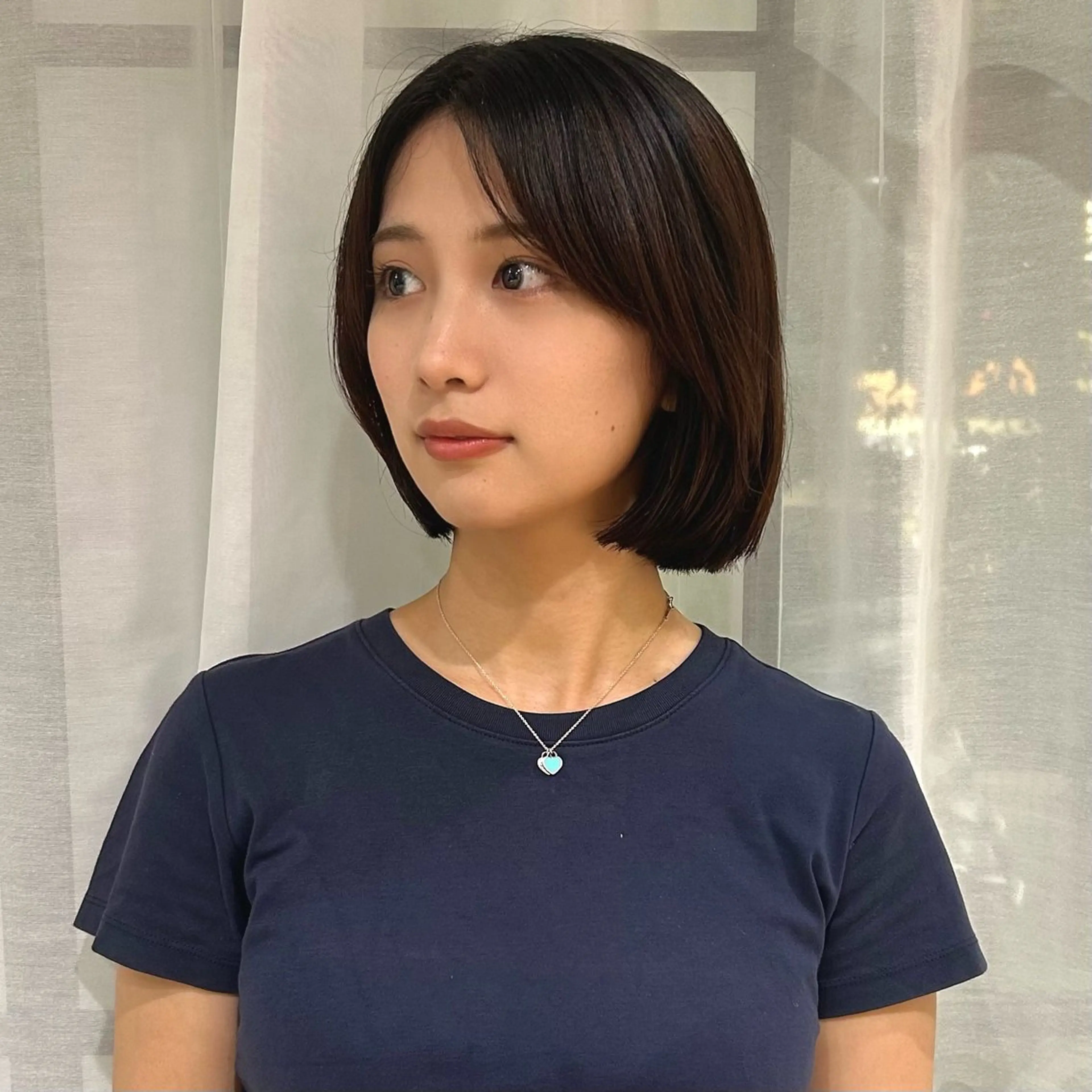 ショート ボブ カット ボブレイヤー/ ブリーチ/miyuuのヘアスタイル