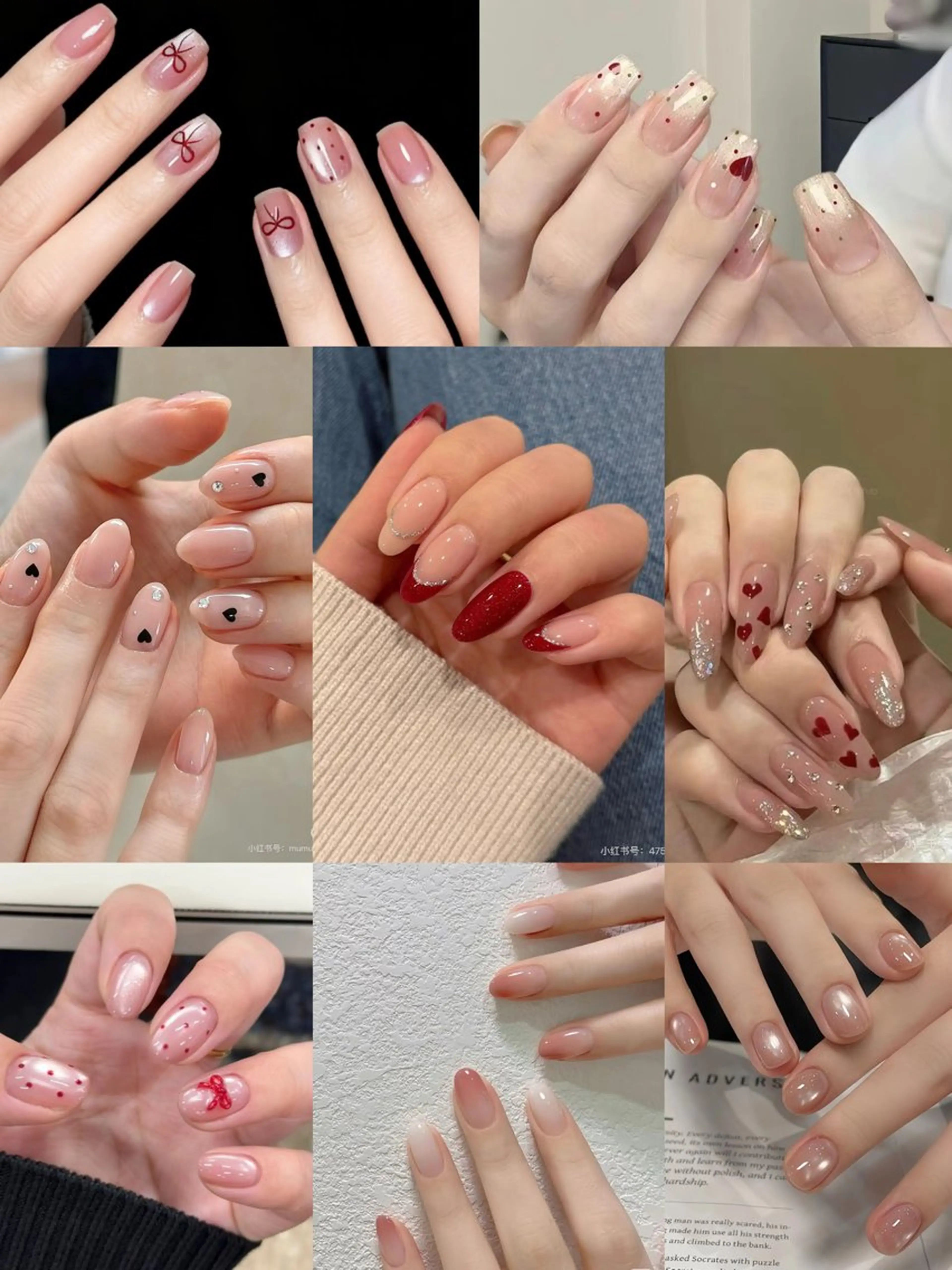 ♥️😍バレンタインデー♥️定額デザイン➕ネイル用品(ハート型LEDランプ無料¥4000円分プレゼント)の写真