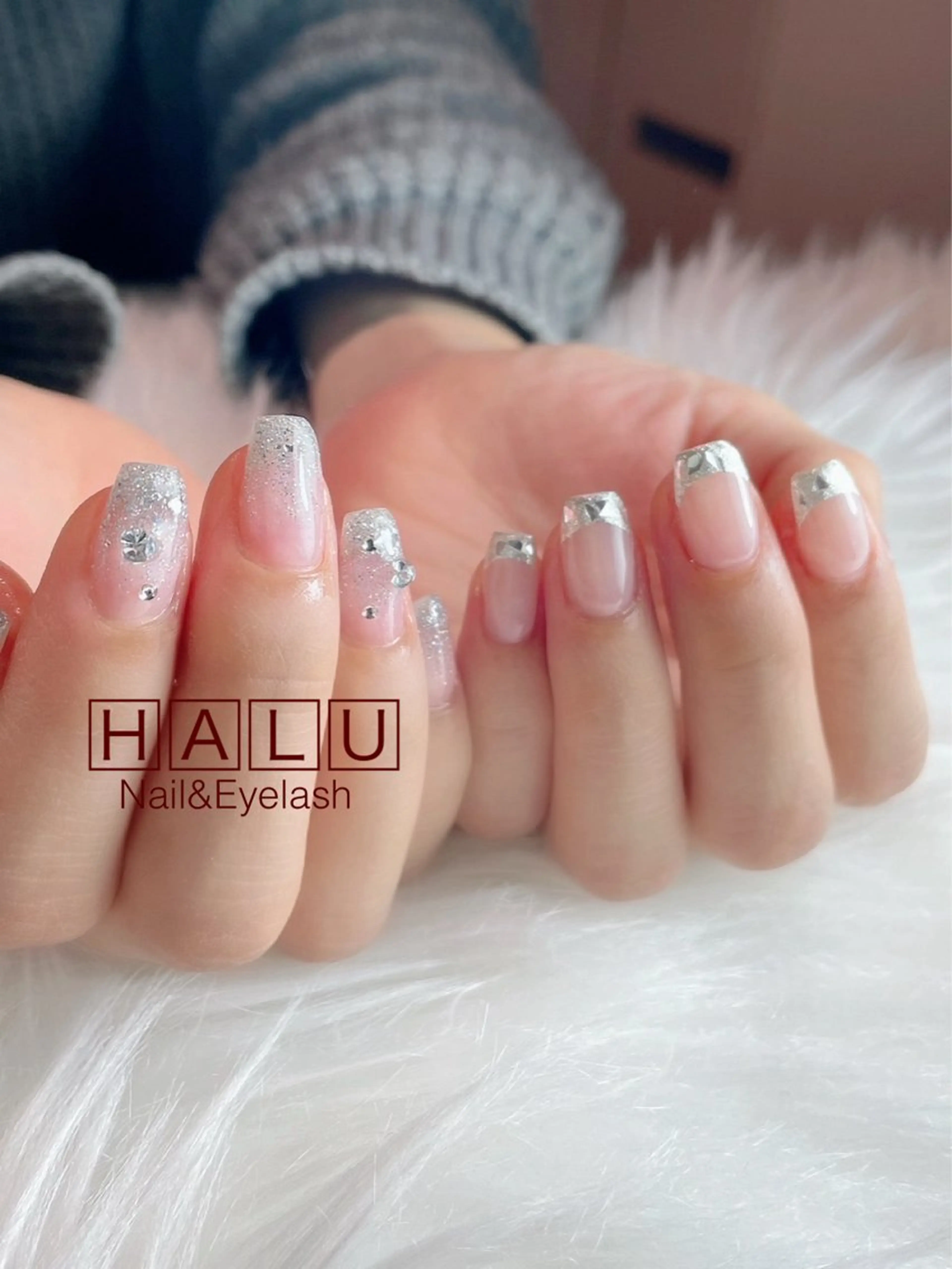 ネイル キラキラネイル HALU ハルのネイルデザイン