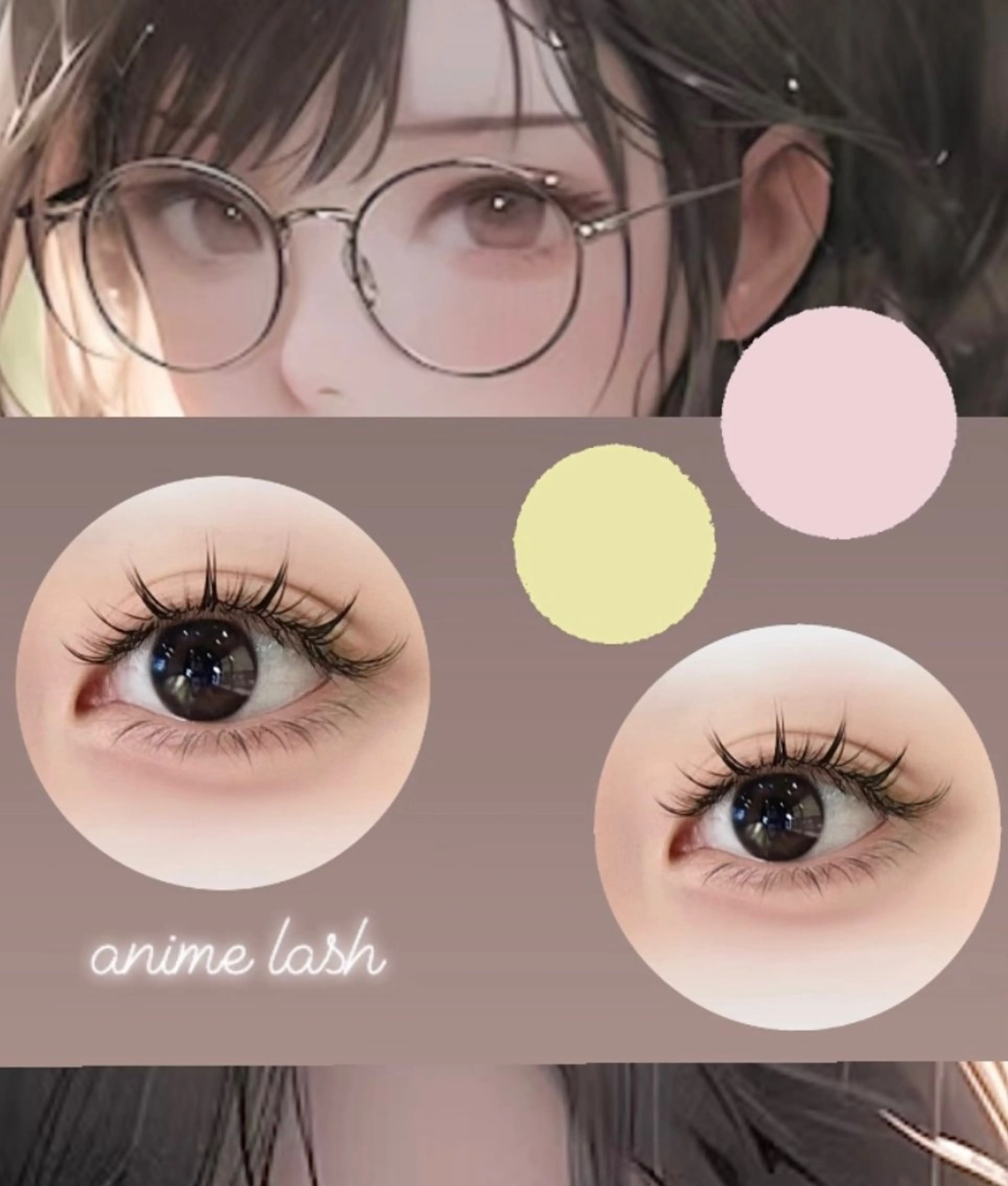 マツエク・マツパ BALANCE LASHのマツエク・マツパデザイン