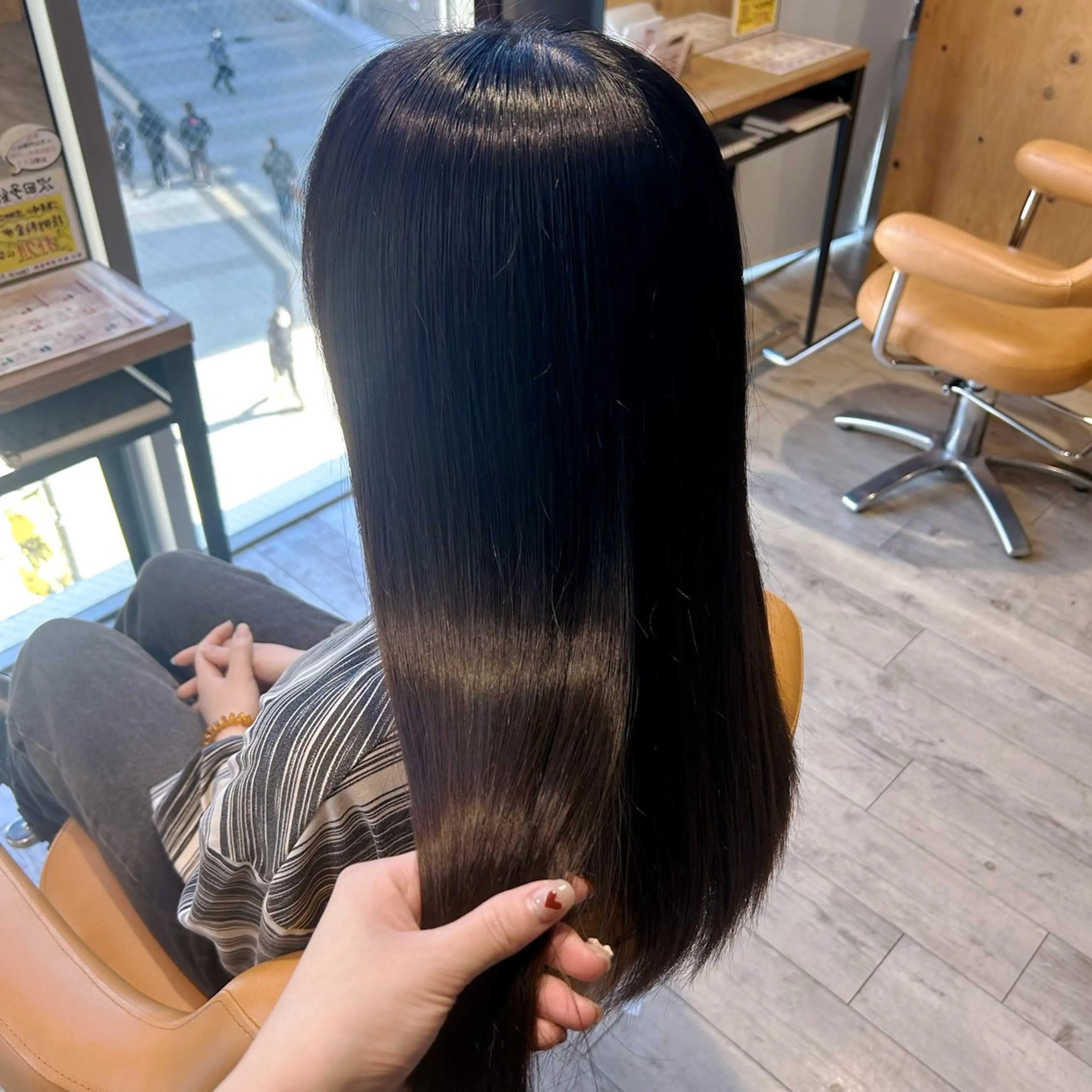 ロング 髪質改善 🫧‪しろがねのヘアスタイル