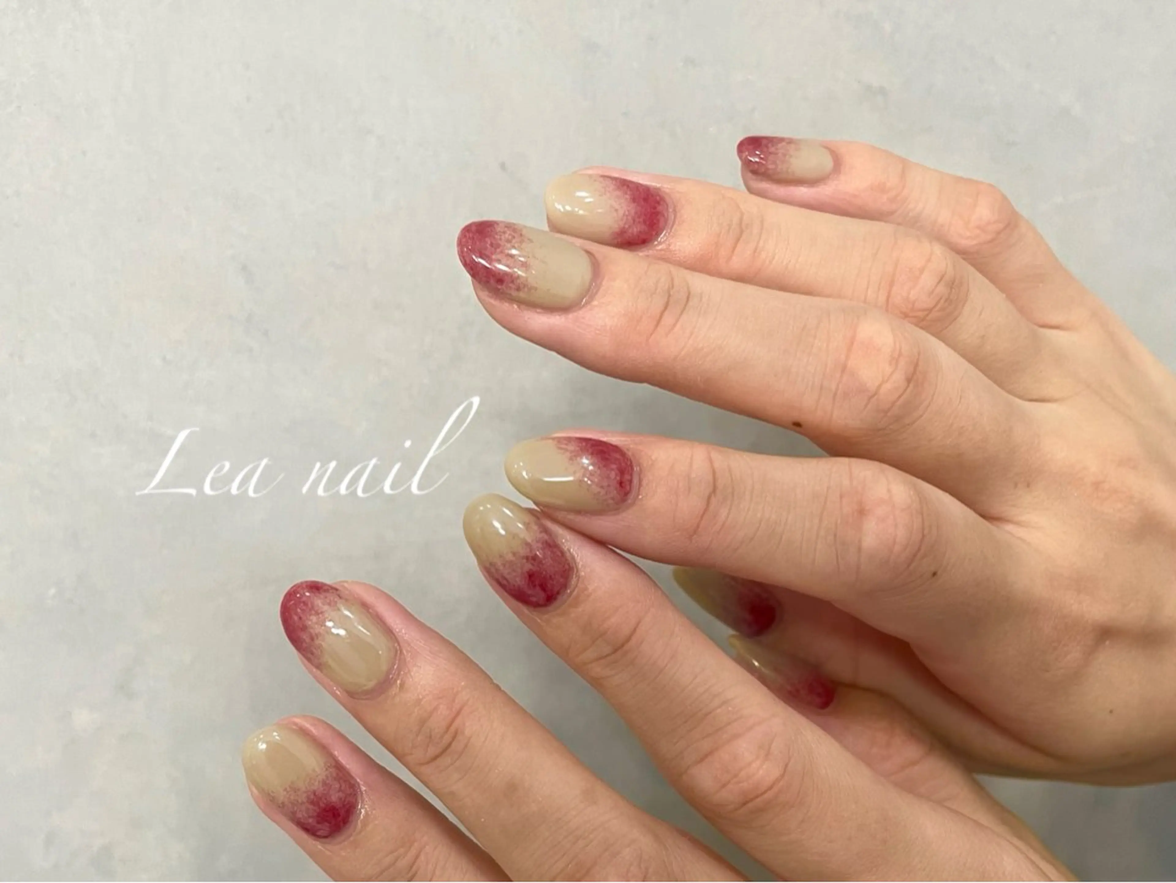 ネイル Lea nail所属・五十部 瞳子 パラジェルのネイルデザイン