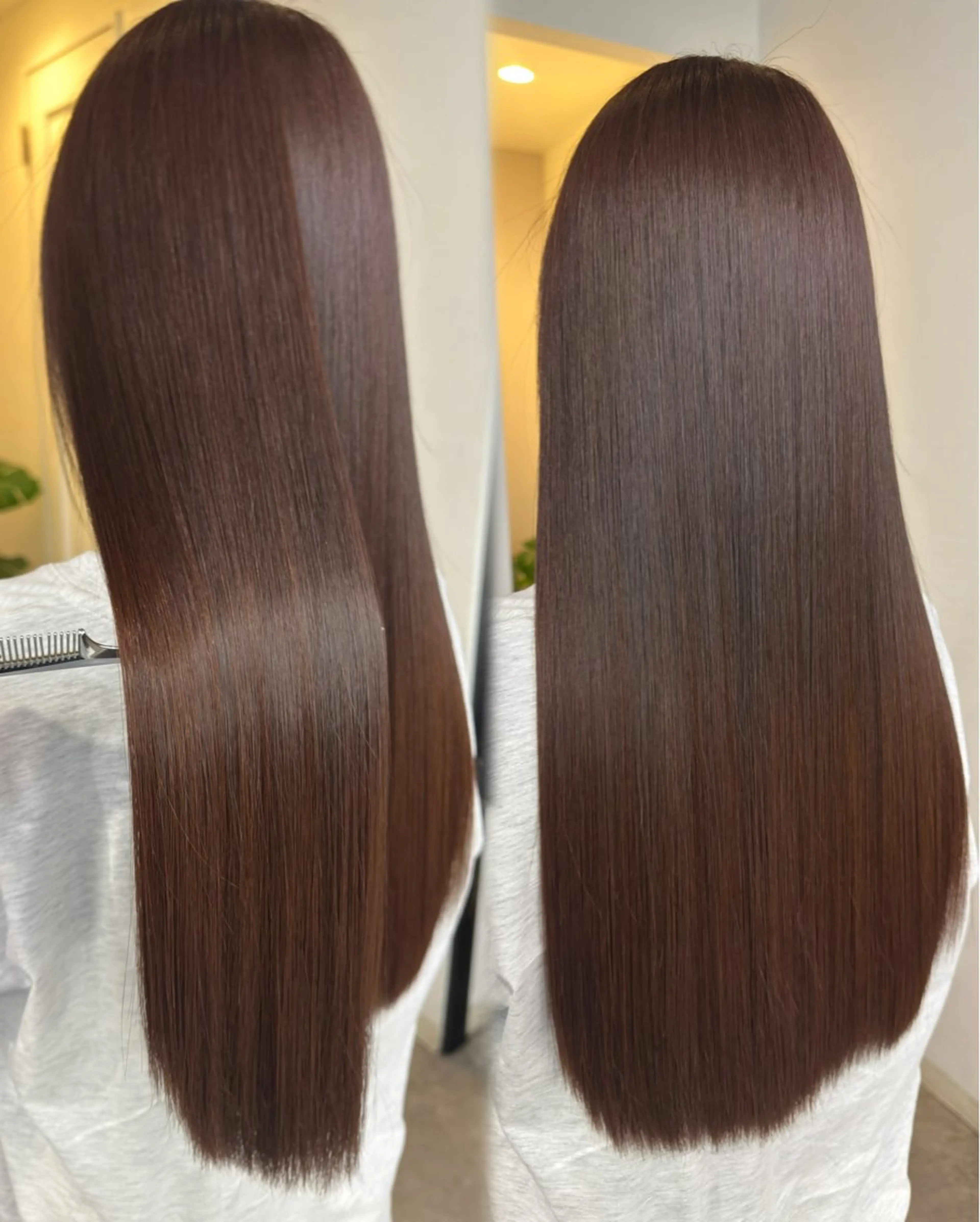 ロング カラー ブラウンカラー モカブラウン トリートメント カット ヘアカラー トリートメント BANK'S hair所属・💐ケラチン 髪質改善寺坂雄飛💐のヘアスタイル