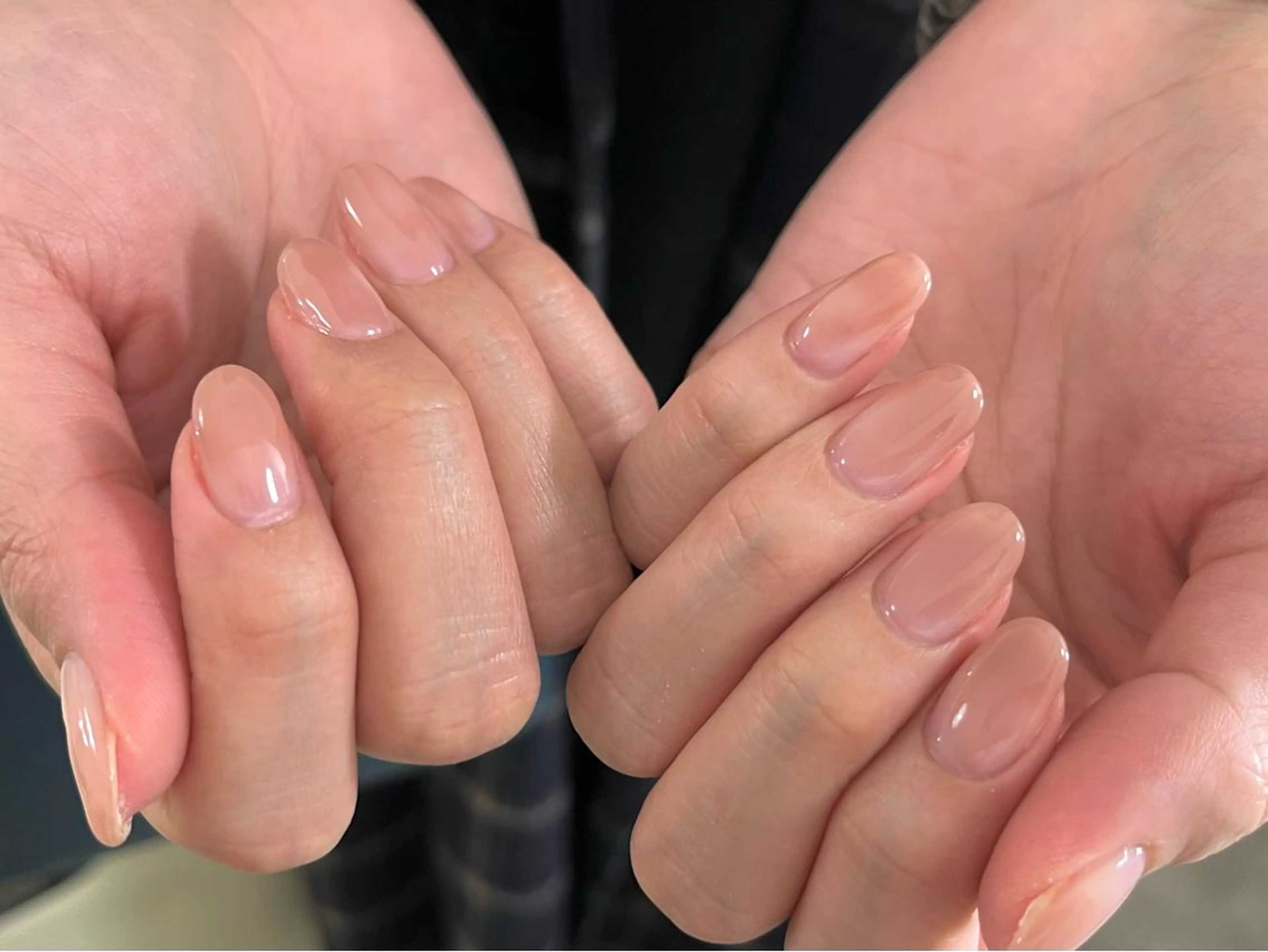 ネイル ニュアンスネイル ワンカラーネイル laboT nuit hikariのネイルデザイン