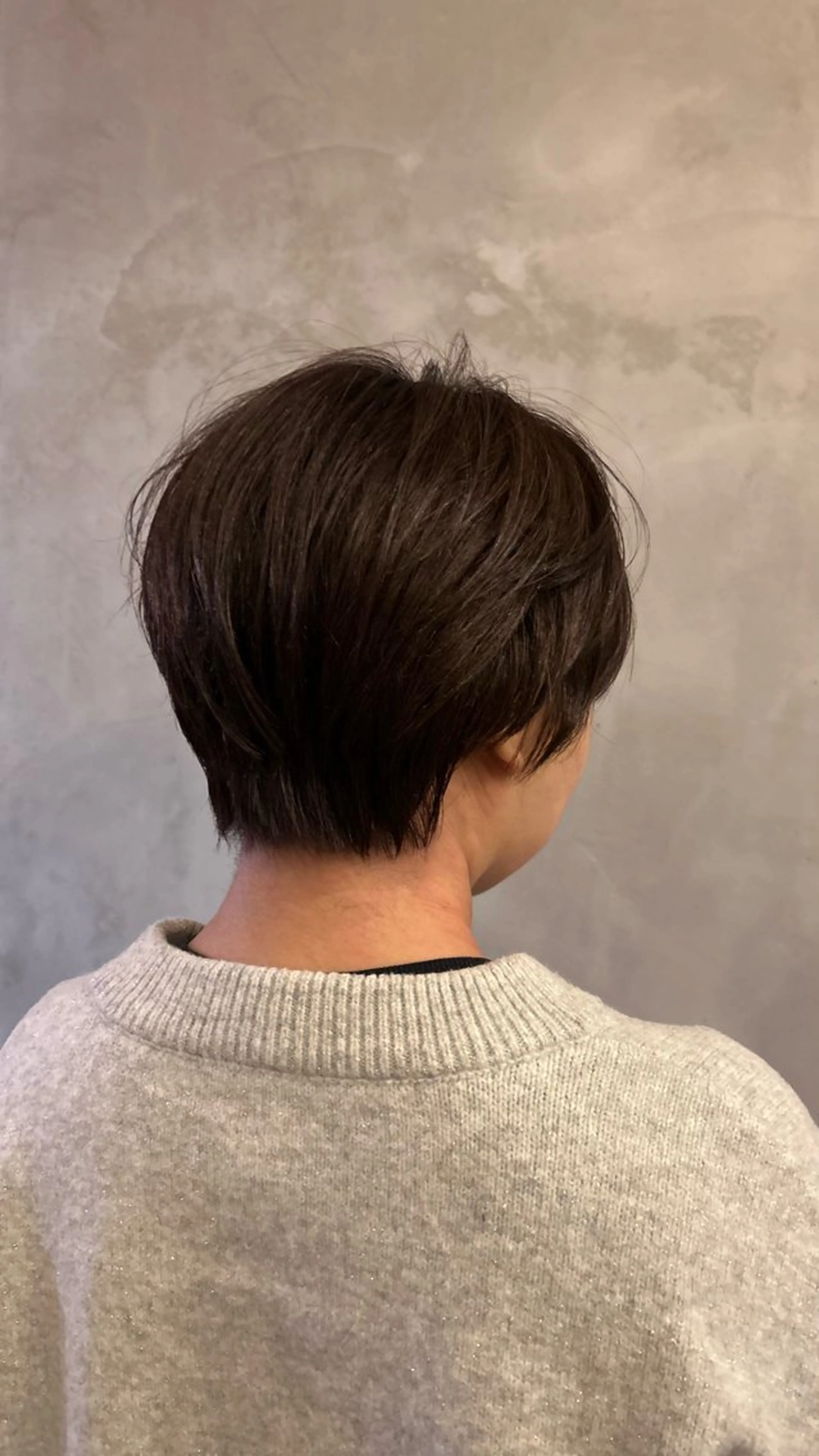 ショート カラー 丸みショート ショートヘア カット ヘアカラー トリートメント 🌿ボブ パーマ高橋啓太🌿のヘアスタイル