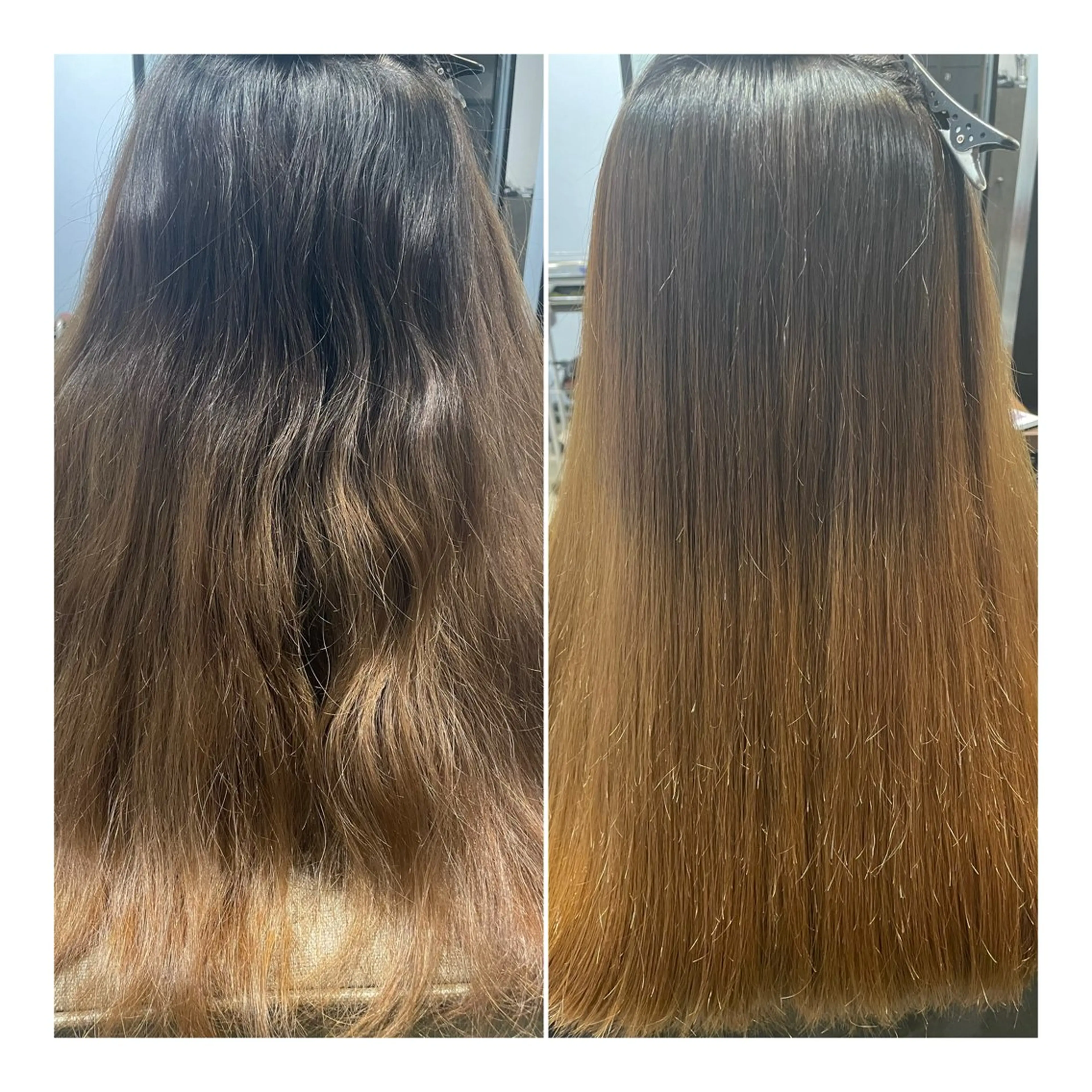 ロング パーマ 伸ばしかけ luff銀座所属・髪質改善艶髪特化 二瓶 海人のヘアスタイル