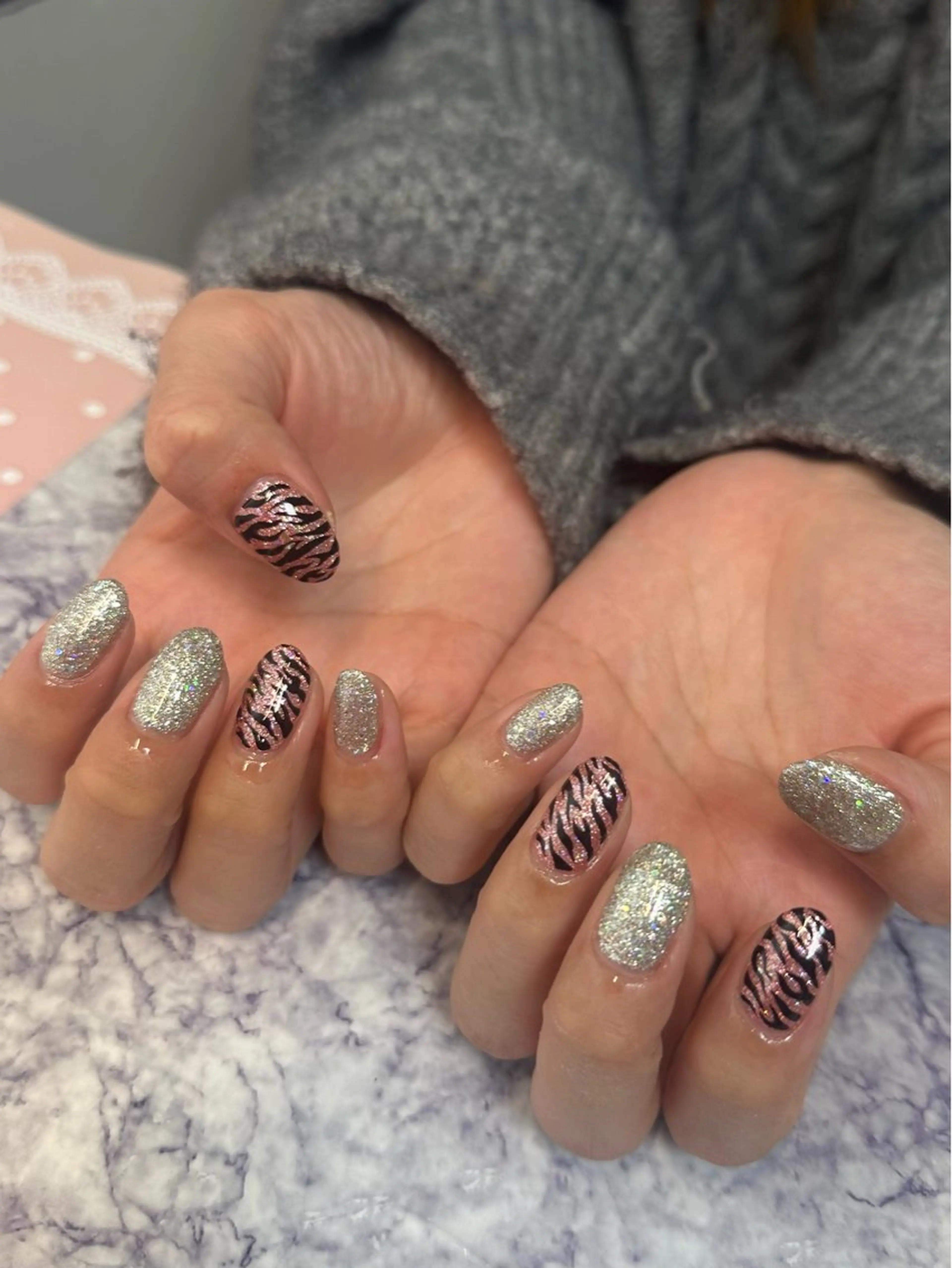 ネイル ハンドネイル フットネイル Pretzels🥨 【プレッツェル】ミウのネイルデザイン