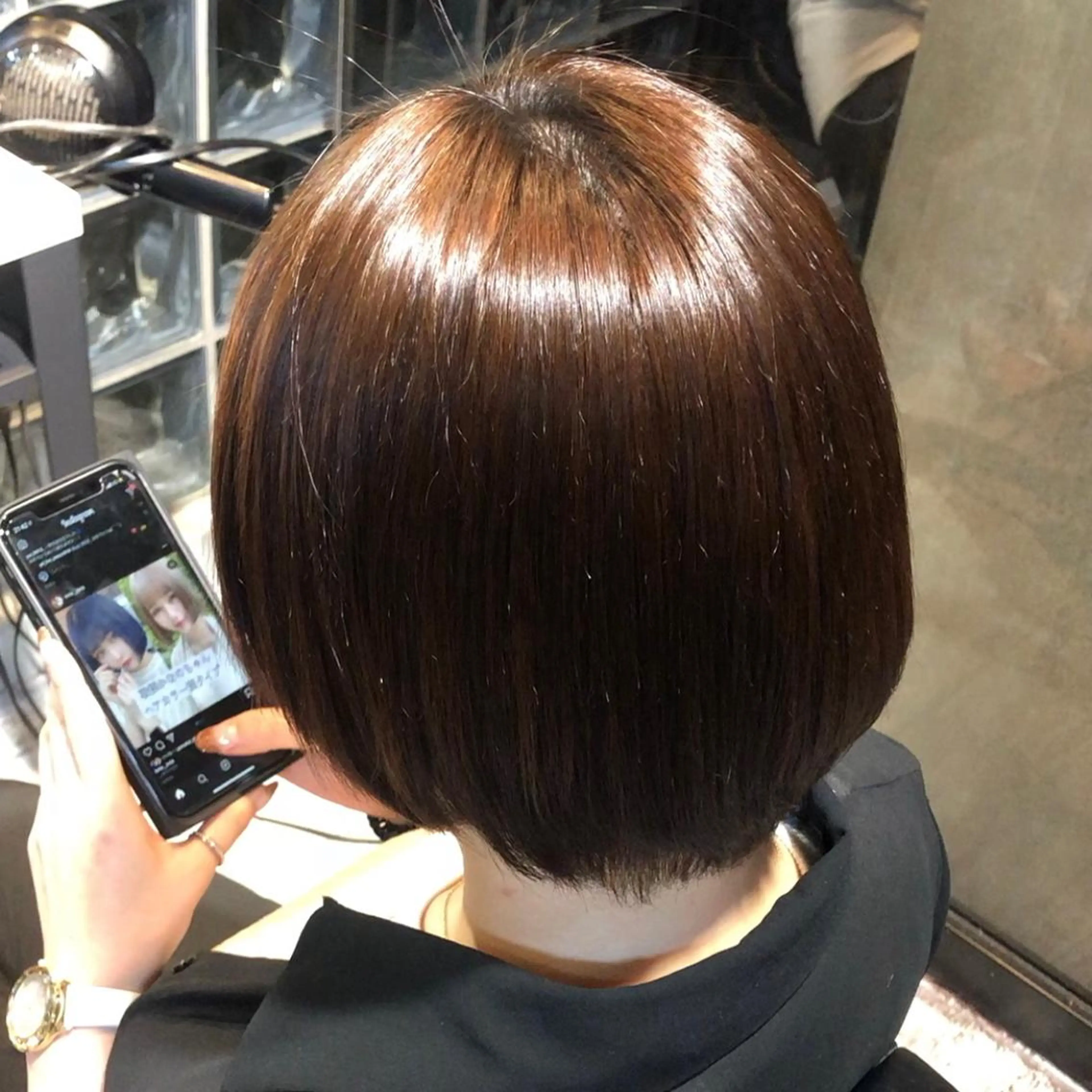 ショート 大橋 美咲のヘアスタイル