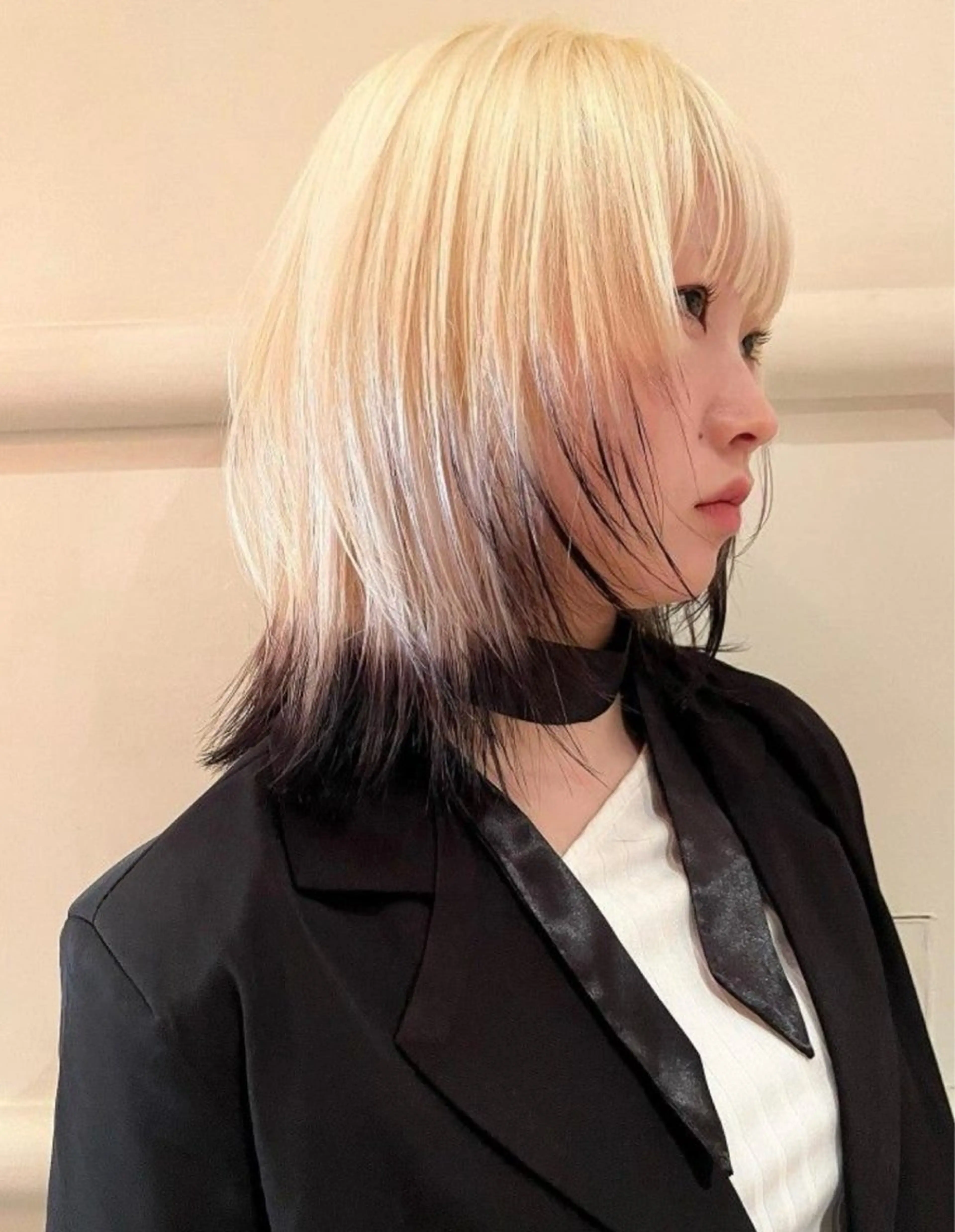 【周りと差をつける🤩】デザインカラー✖️内部補修3ステップトリートメント🫧の写真