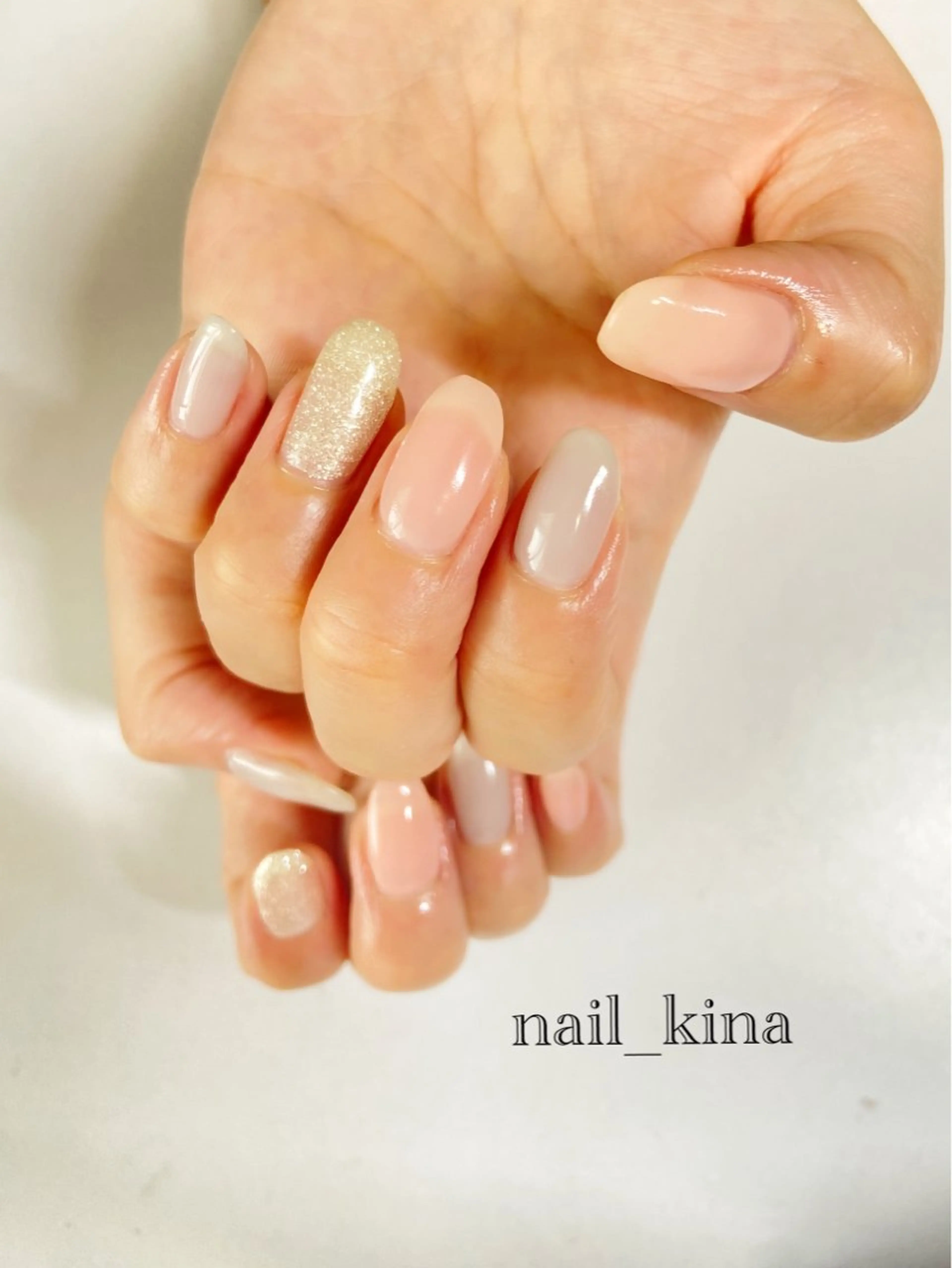 ネイル オフィスネイル nail_ kinaのネイルデザイン