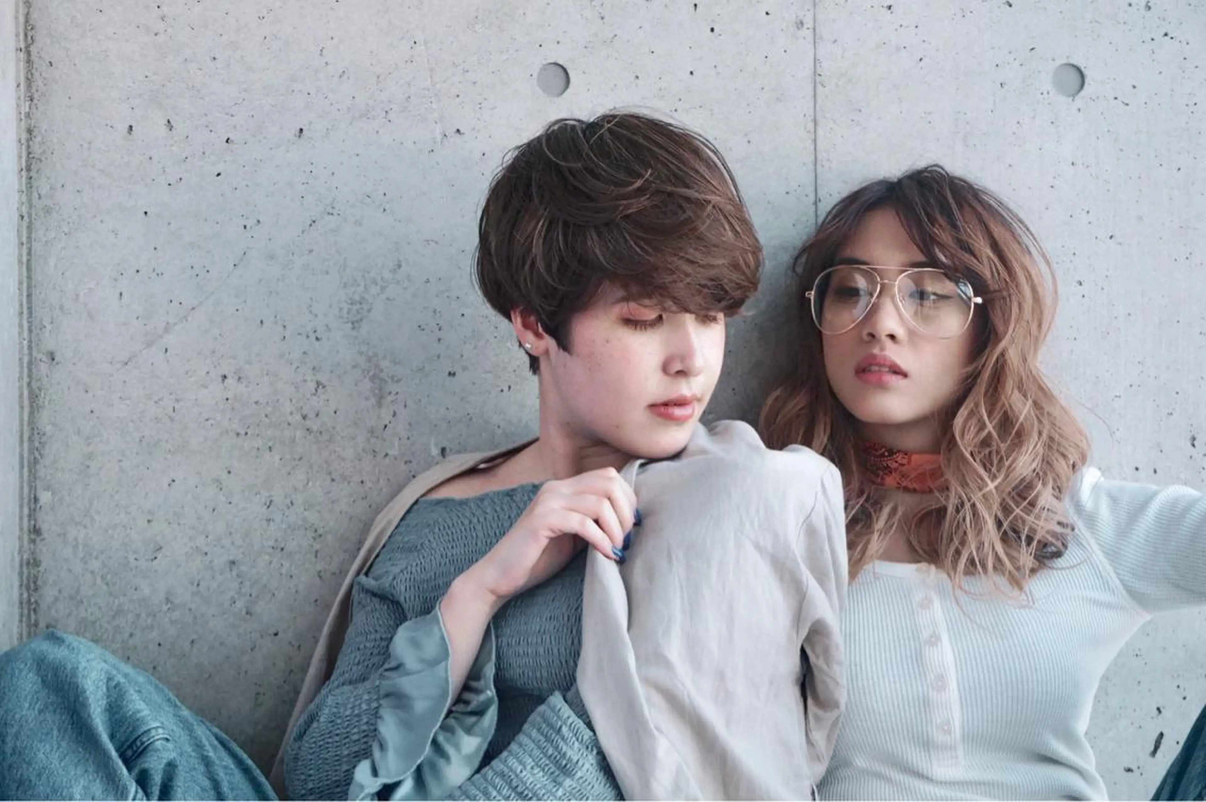 ショート カラー パーマ 外国人風カラー 似合わせ レイヤー須川のヘアスタイル