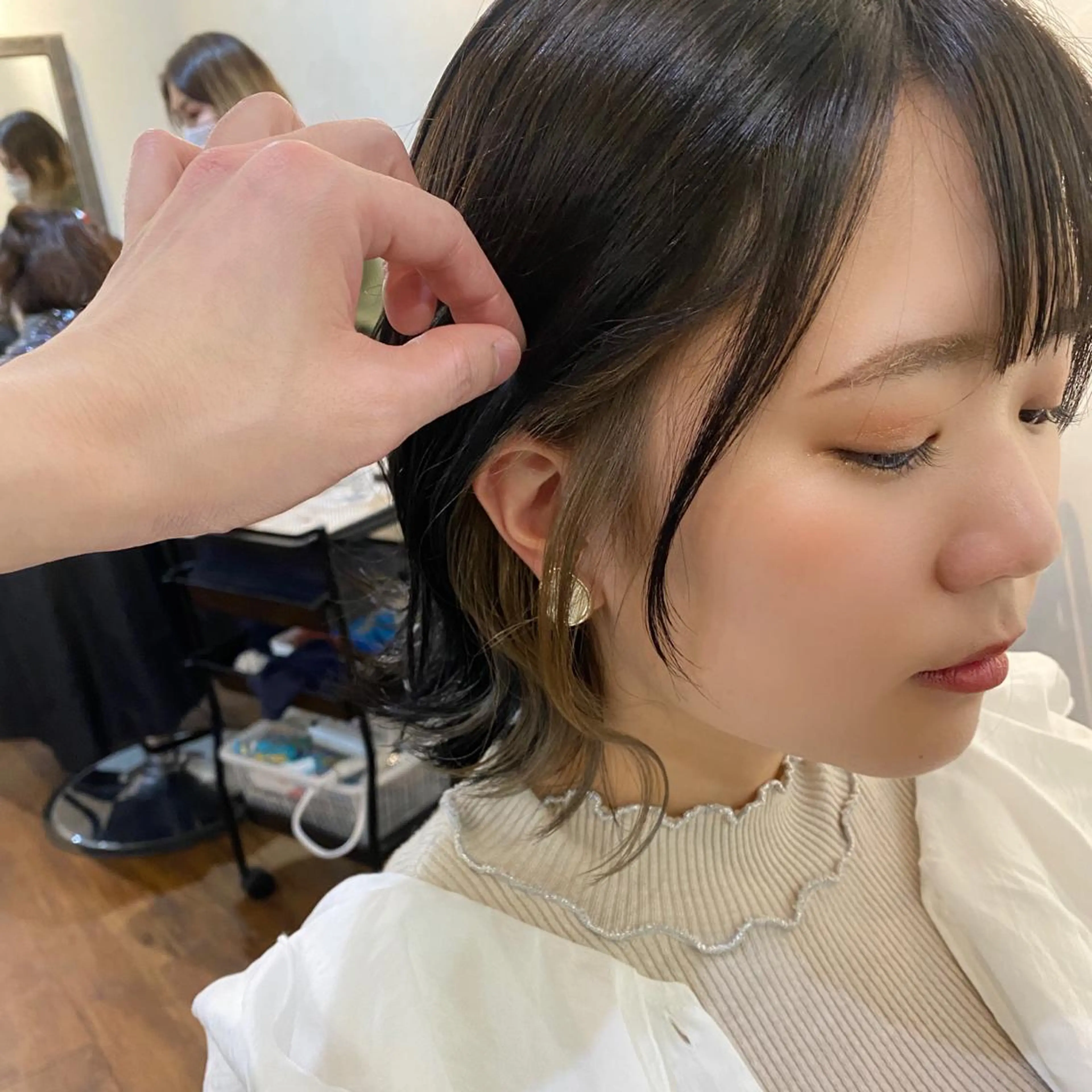 ショート 「ヲタクに美容室は難しい。」所属・インナーカラー🦔 🐾KEISUKEのヘアスタイル