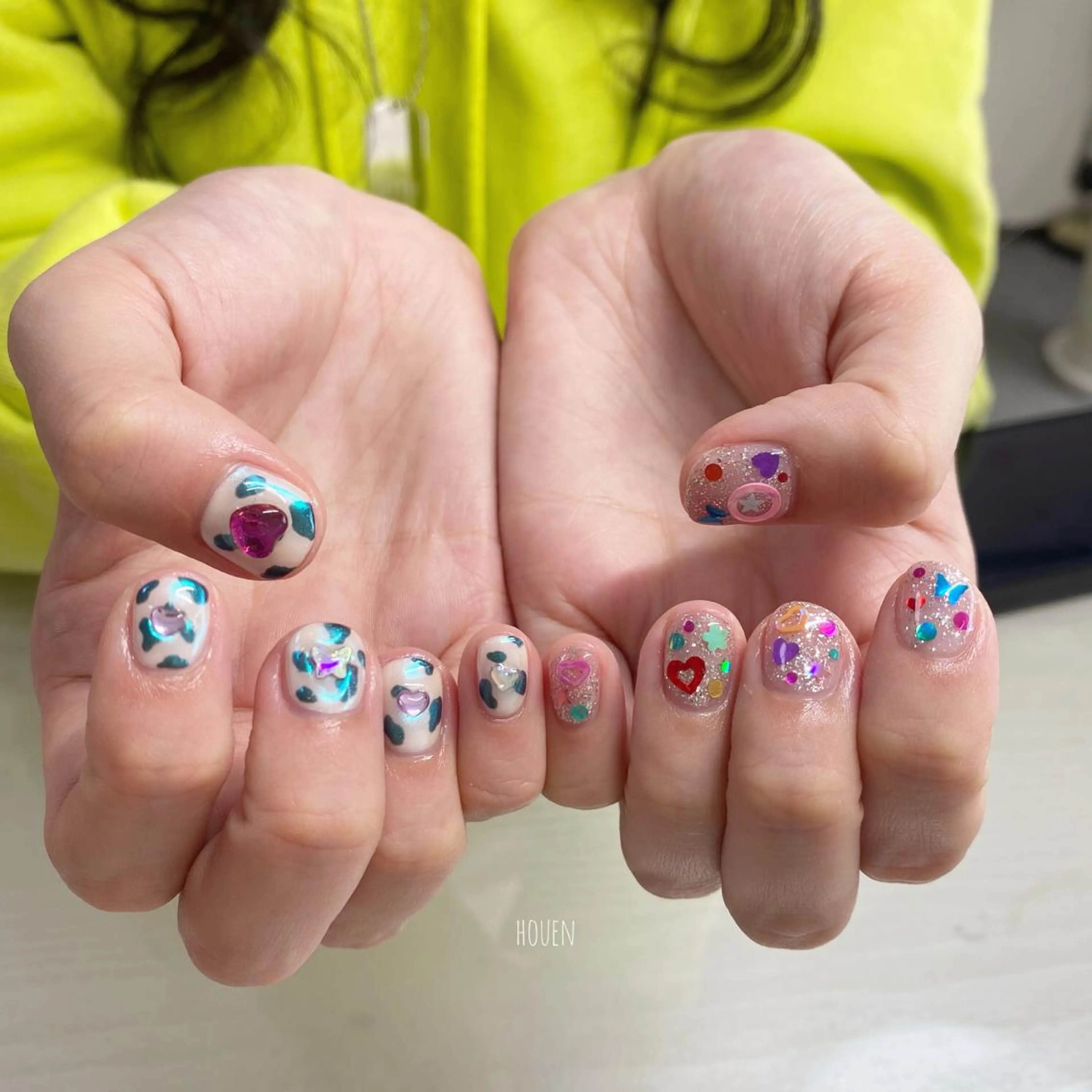 ネイル 持ち込み ハンドネイル I P'ink nail salon所属・I pinknail 韓国風·持ち込み専門のネイルデザイン