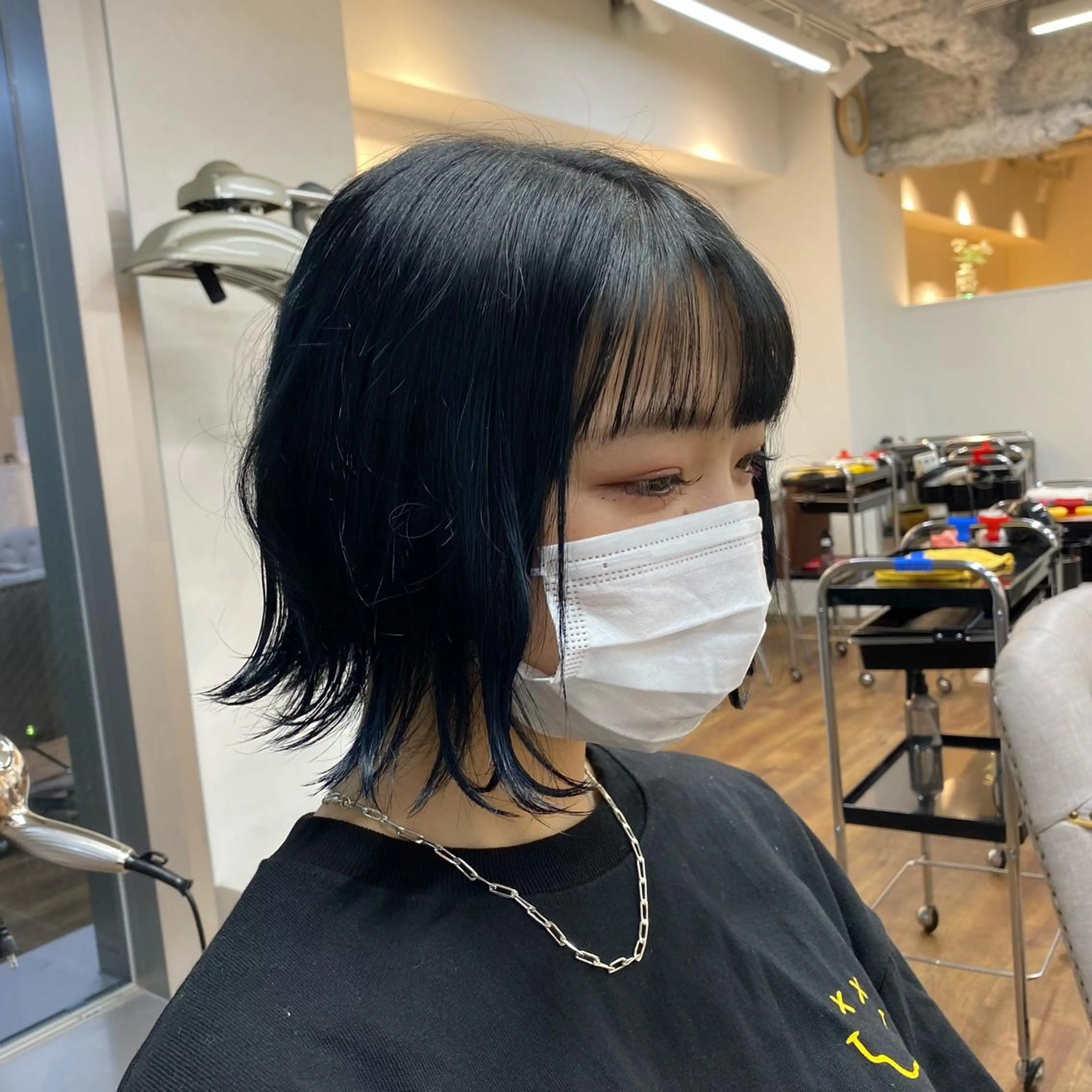 ショート カラー 大場 優のヘアスタイル
