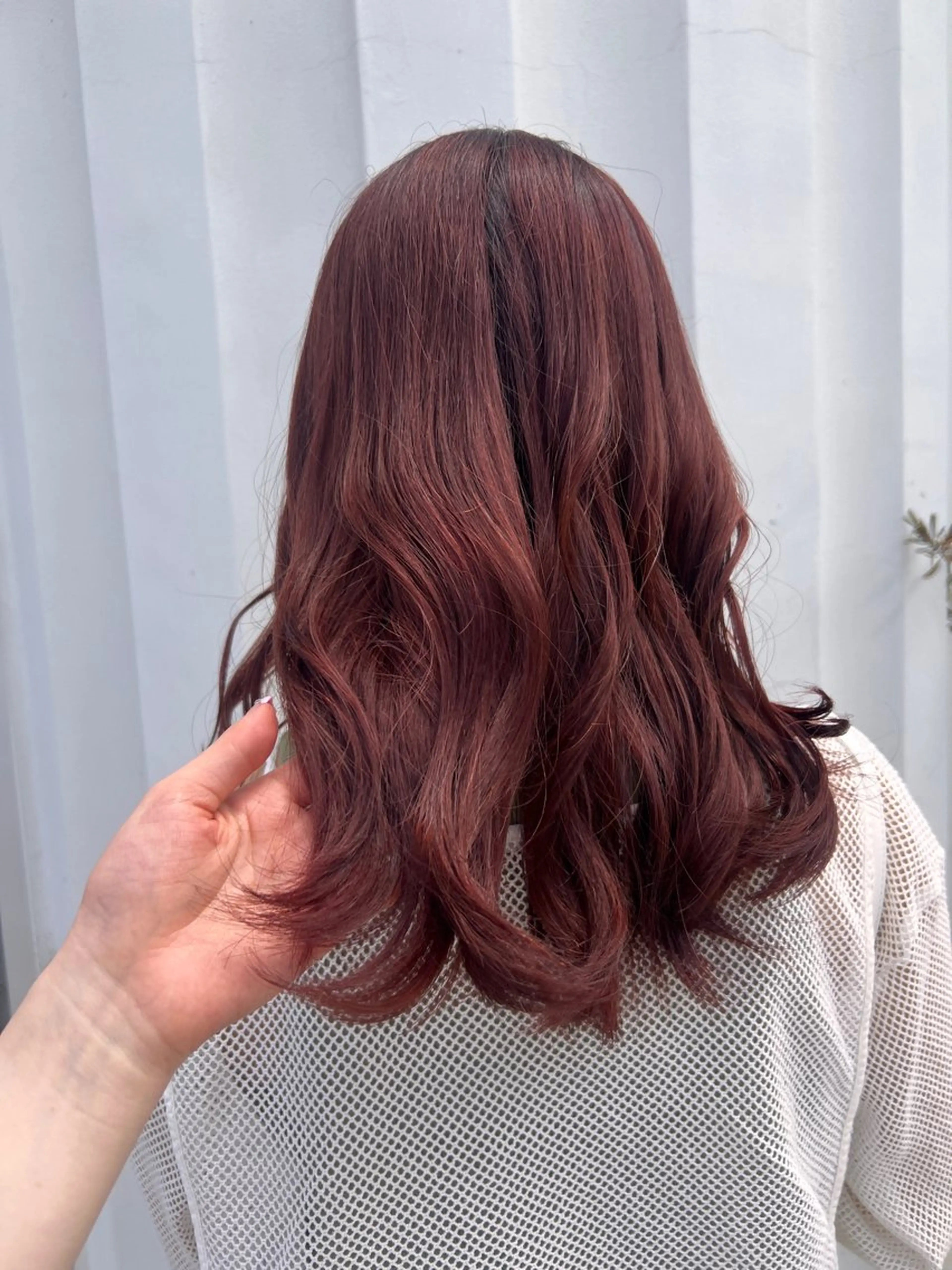 セミロング 美髪縮毛矯正/ 髪質改善/愛敬響のヘアスタイル