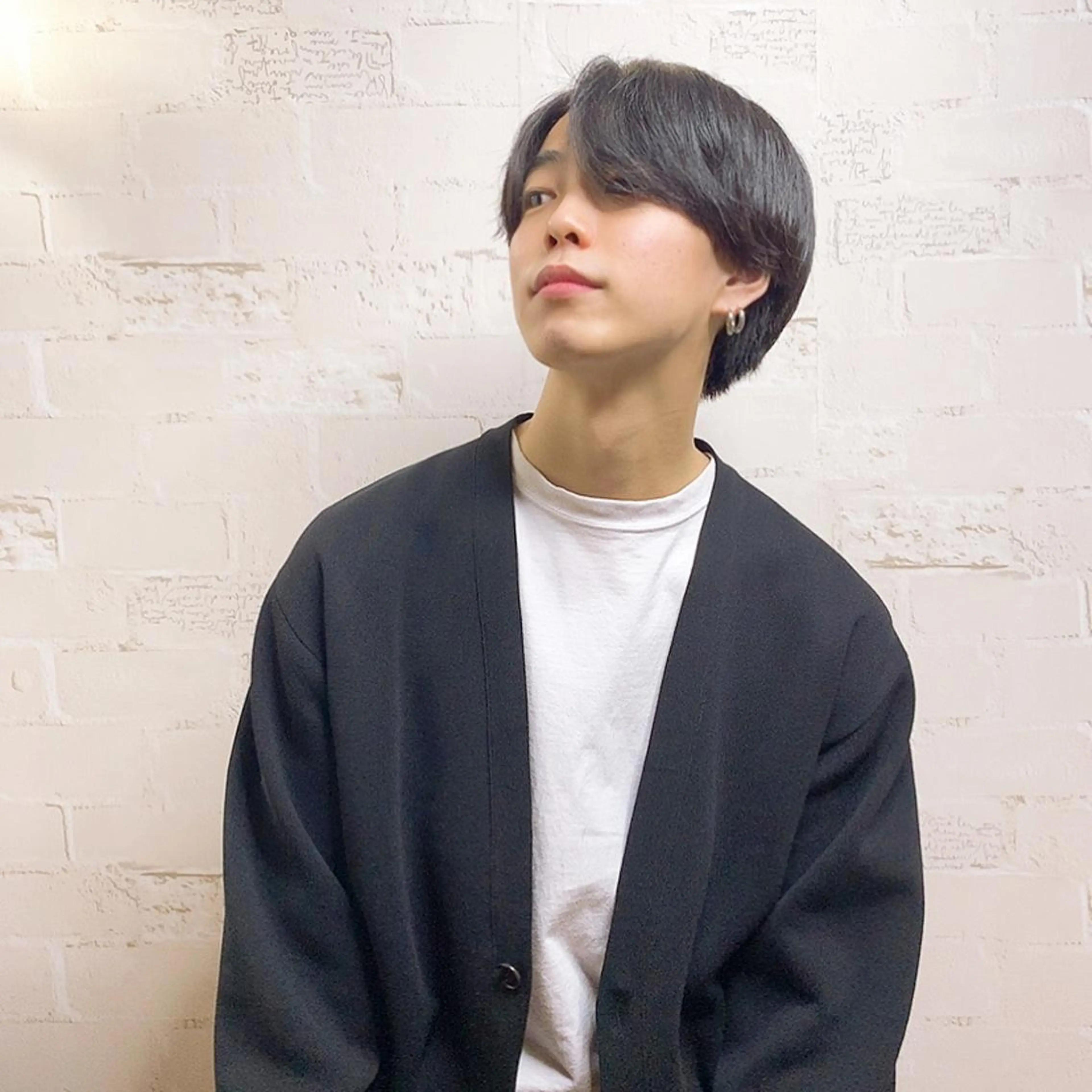 メンズ beautism clock所属・韓国風🇰🇷うる艶 レイヤー/海青🫧のヘアスタイル