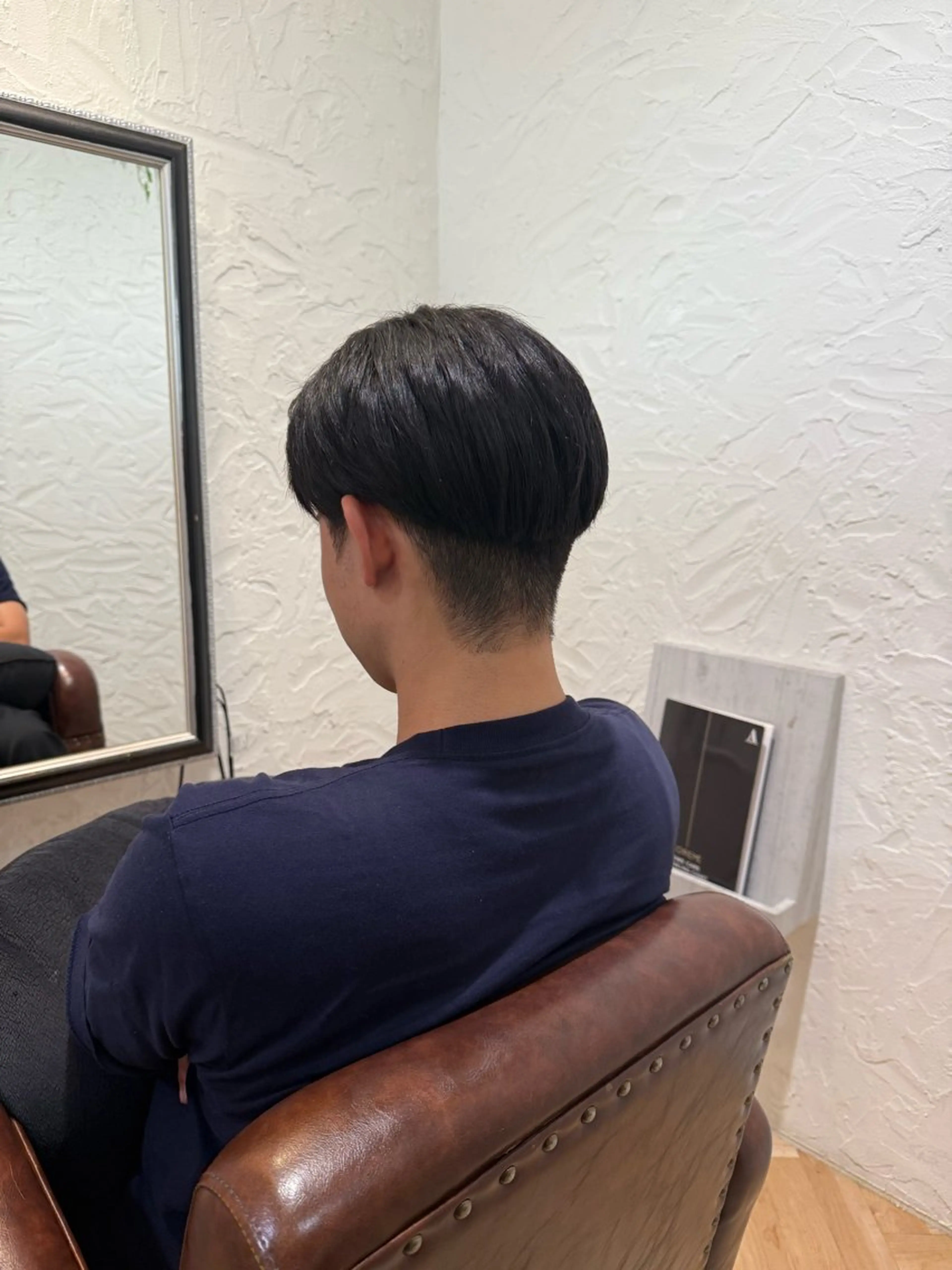 ショート メンズ センターパート hair salon  CAMON.所属・仙台/camon/ airiのヘアスタイル