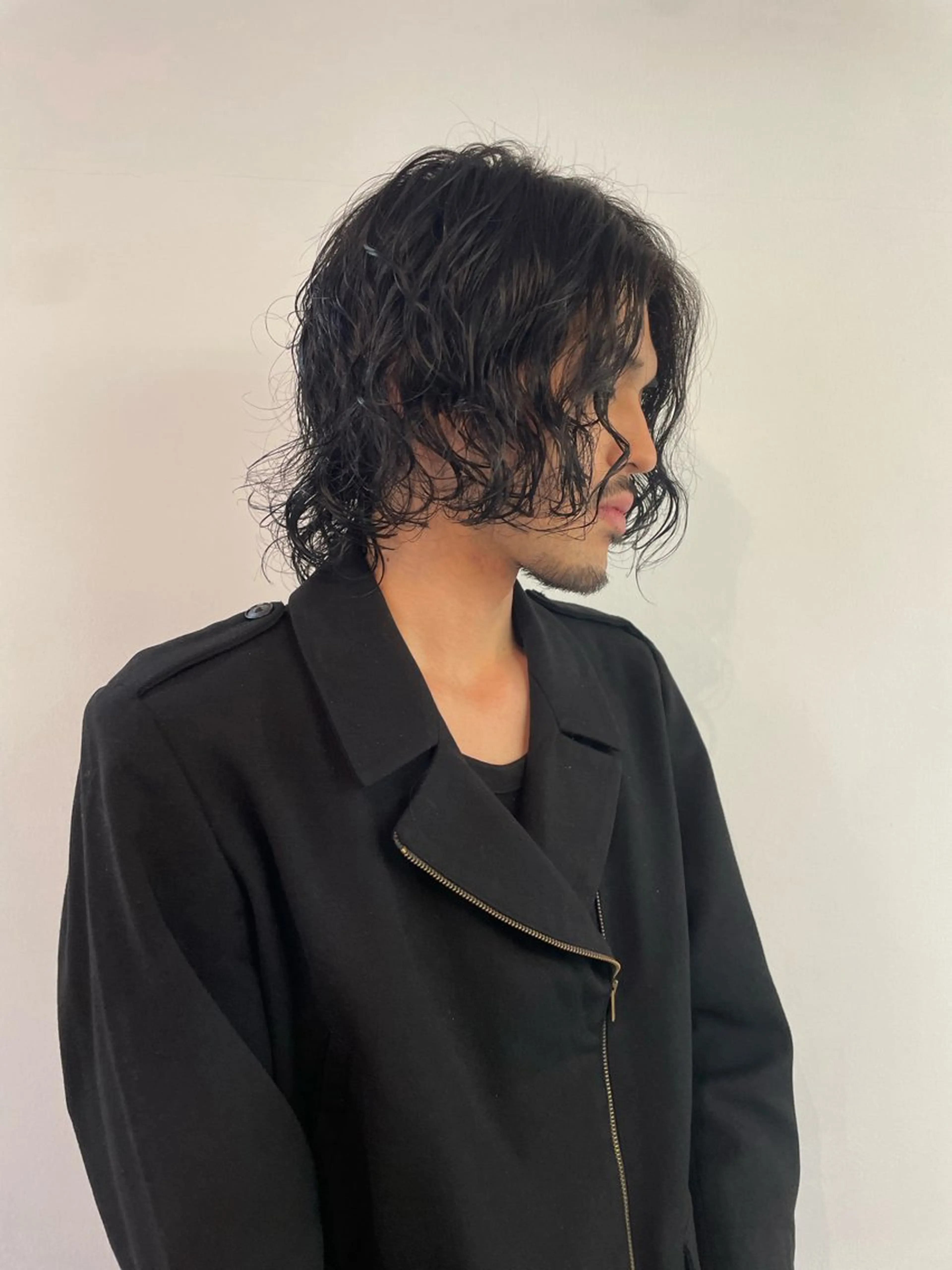 パーマ メンズ カット パーマ sakura🌸 レイヤー/韓国ヘアのヘアスタイル