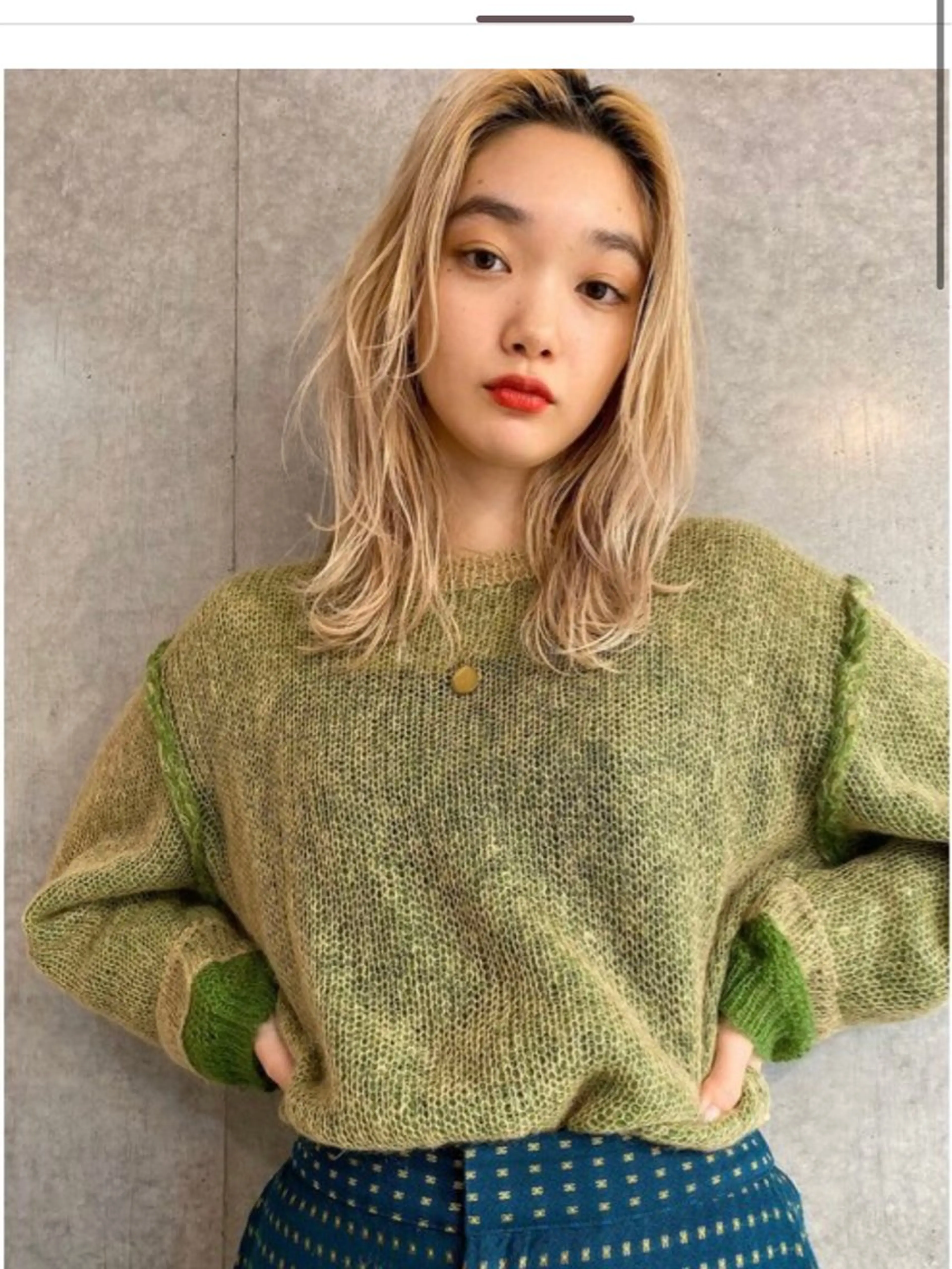 ⚪️minimo限定⚪️ケアブリーチ+カラー+トリートメントの写真