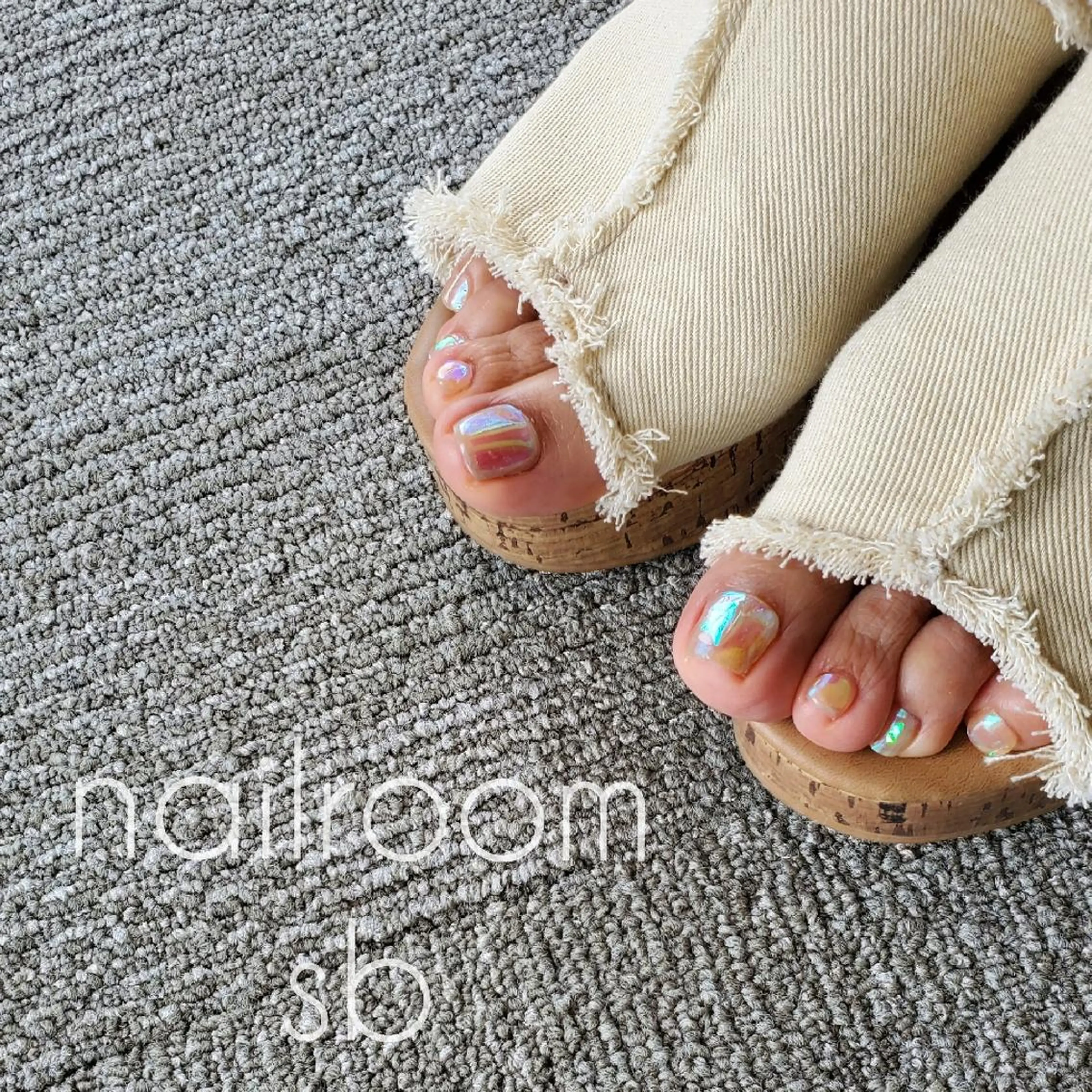 ネイル 氷ネイル・うるうるネイル nailroom‪ sb‪‪𓈒𓂂𓏸のネイルデザイン