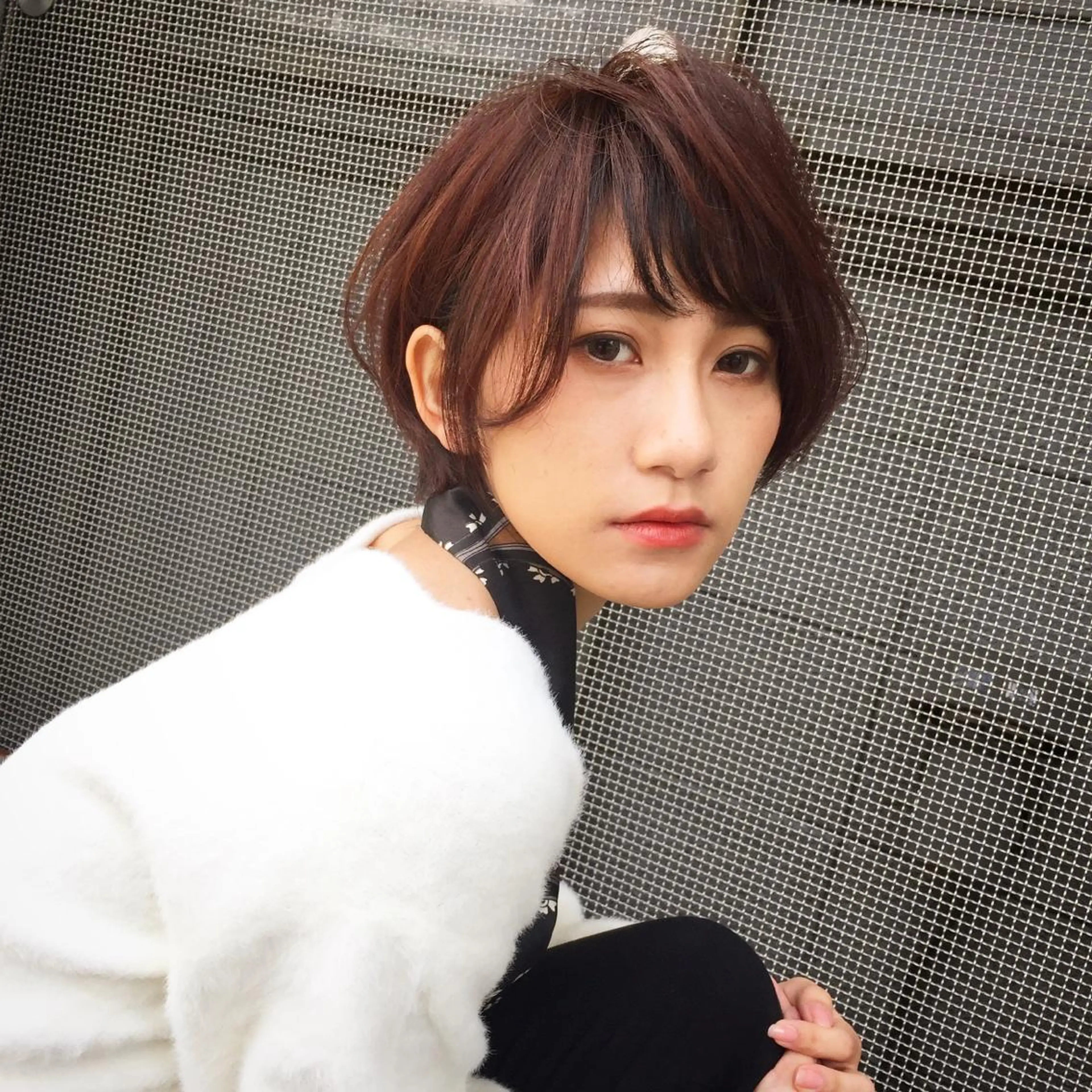 ショート 田中 亜沙美のヘアスタイル