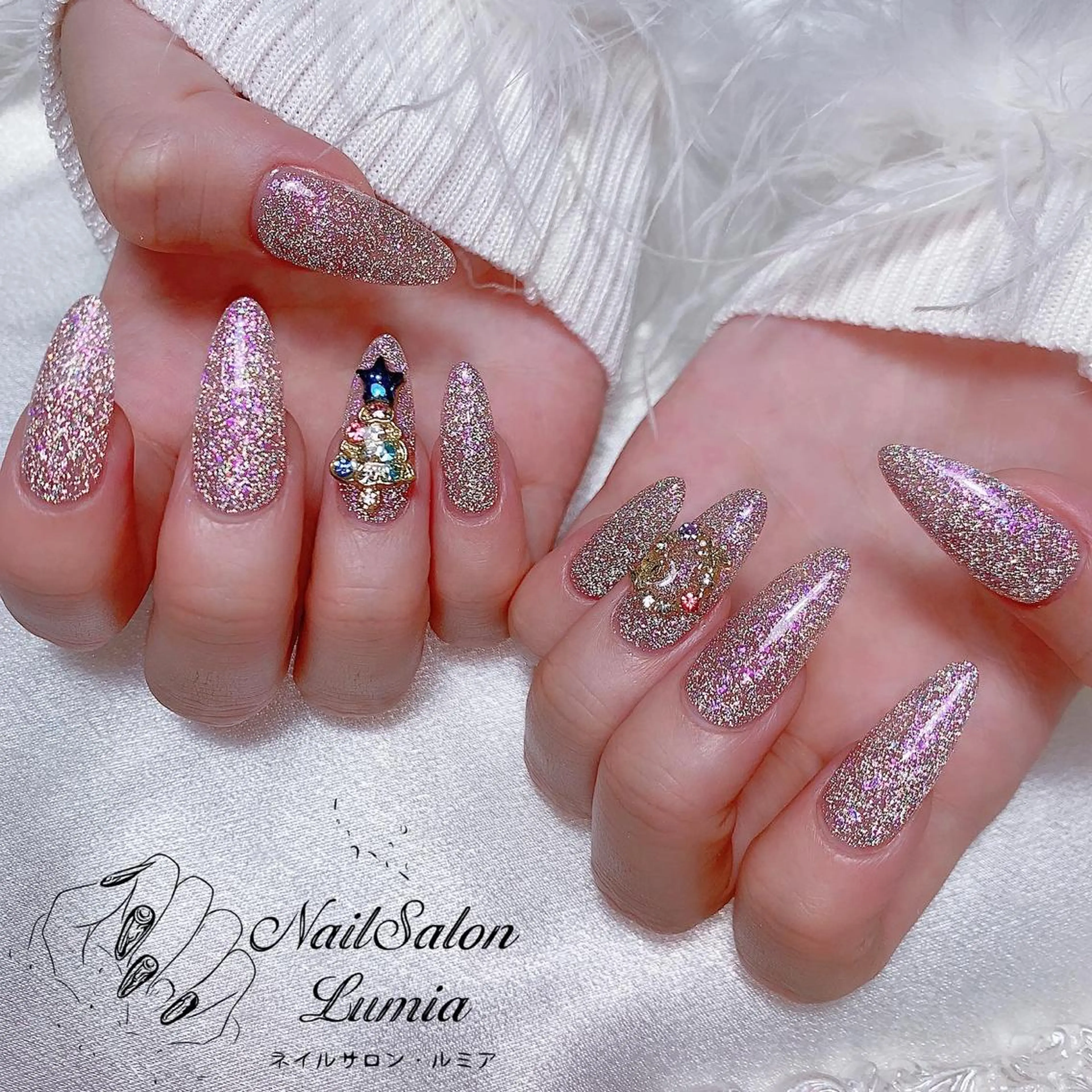 ネイル ハンドネイル ネイルサロン ルミア Lumia 店長のネイルデザイン