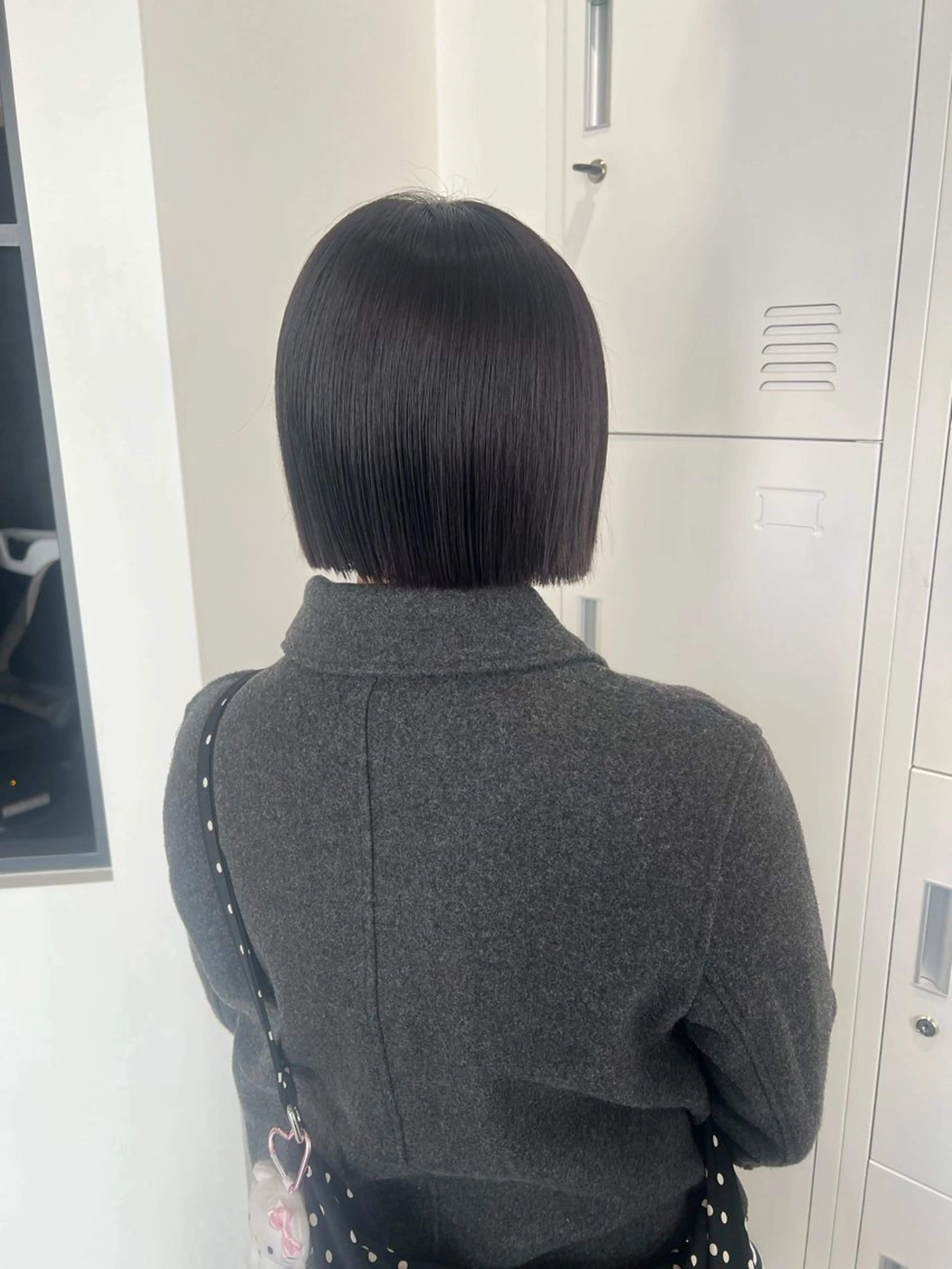 ショート カット トリートメント 黒阪 なみのヘアスタイル