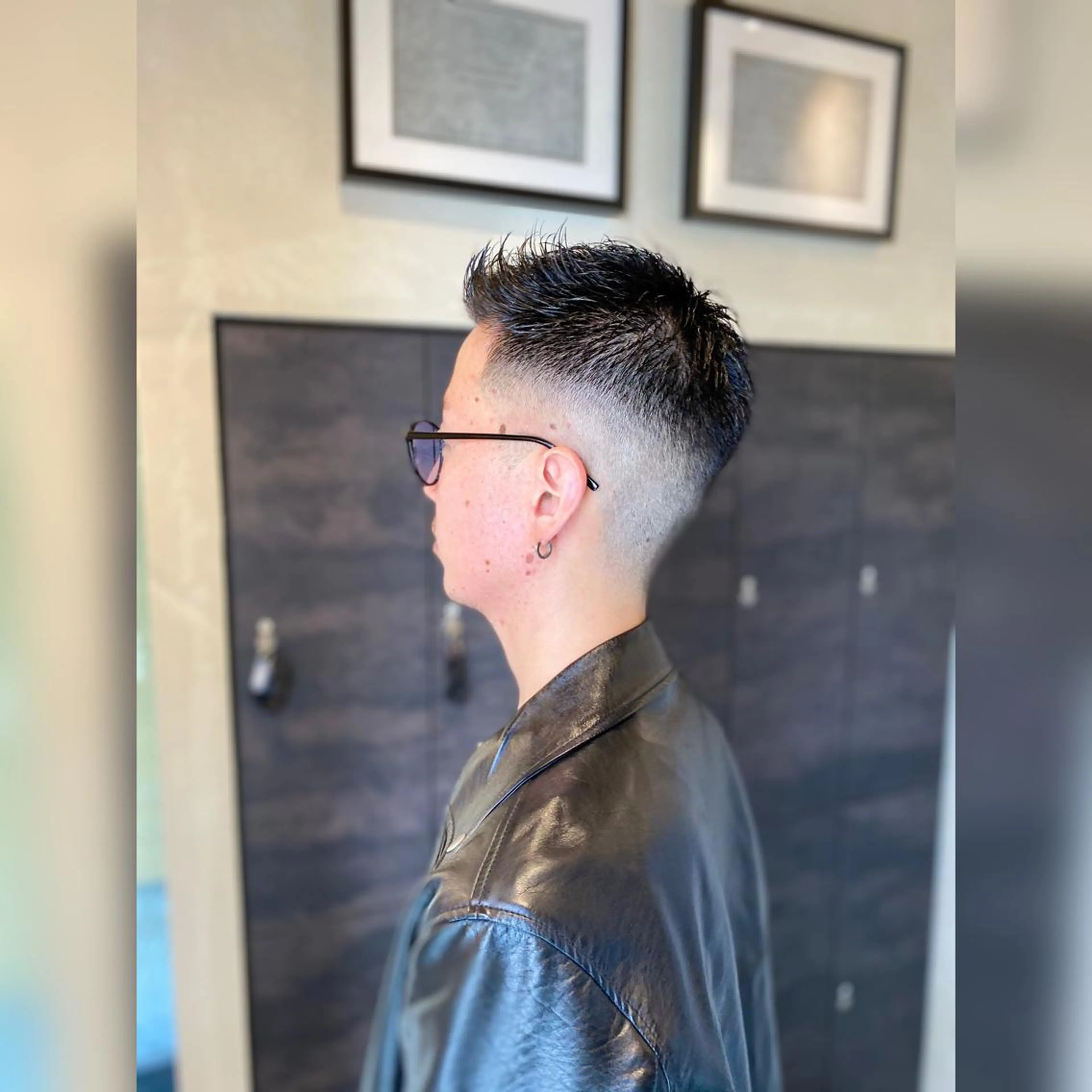 メンズ フェードカット カット 韓国風cut/ 縮毛矯正/正岡幹康のヘアスタイル