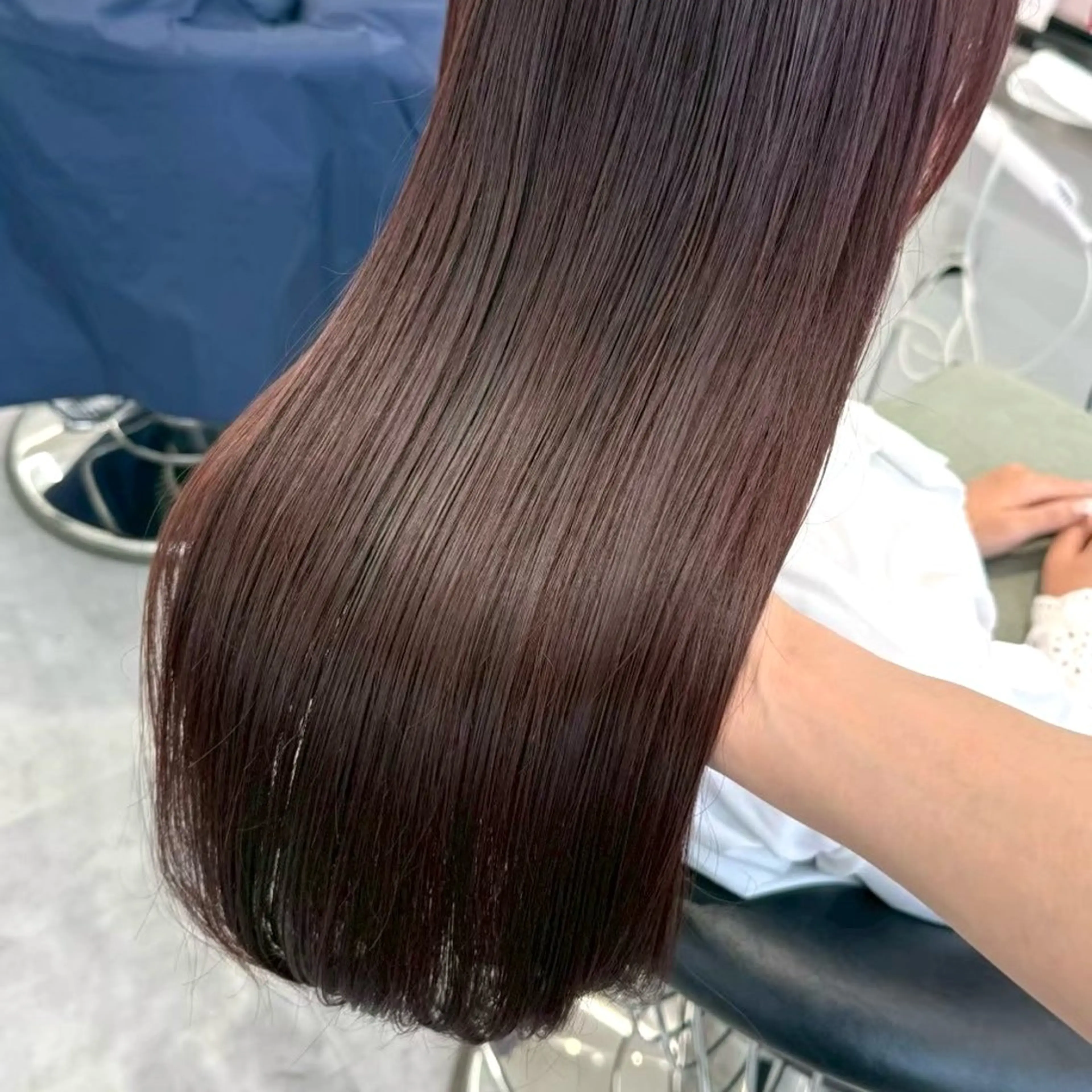 ロング カラー Parve Mix 森 美遥🇰🇷🩶のヘアスタイル