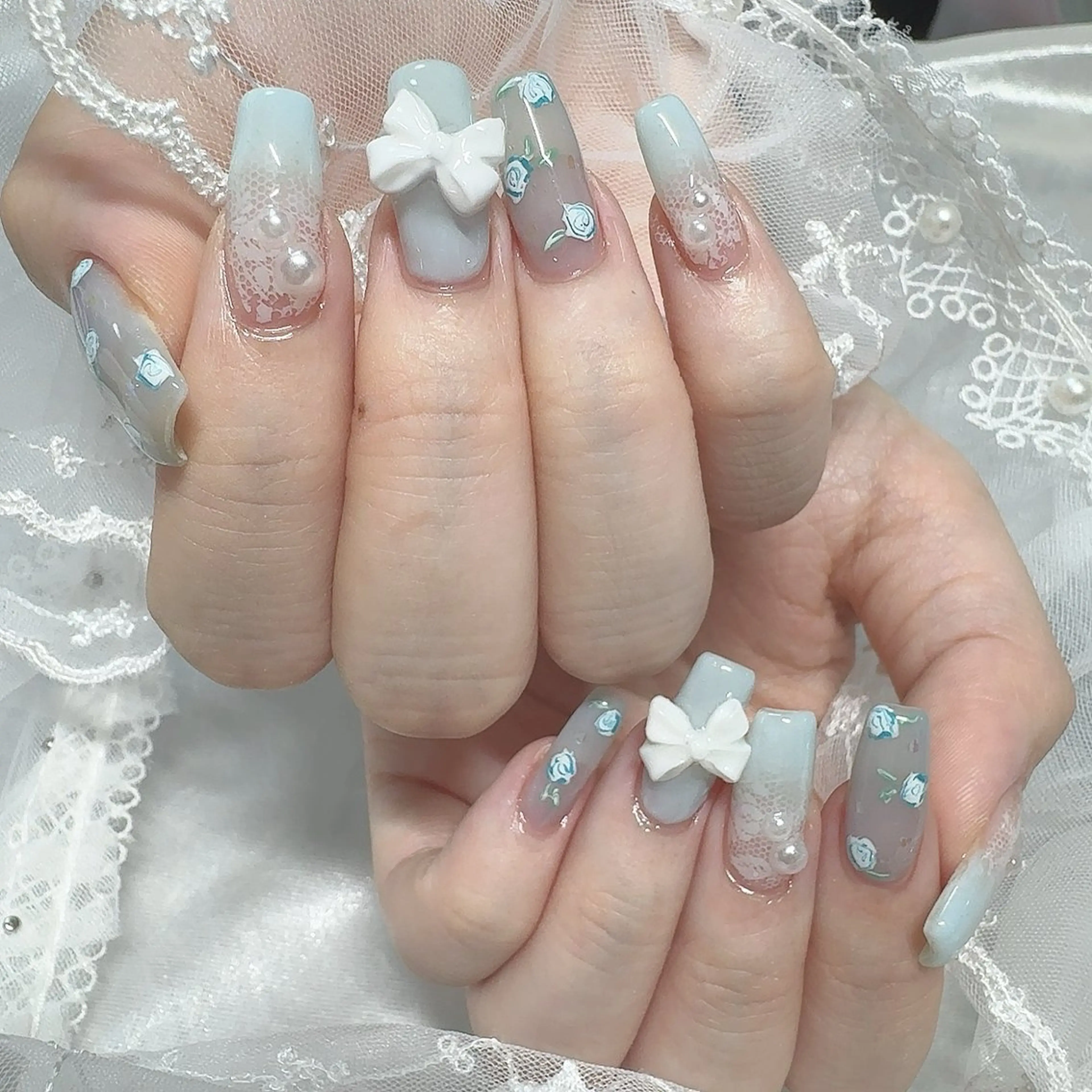 有料パーツ込み⭐️完全お任せデザイン⭐️【オフ無料】の写真