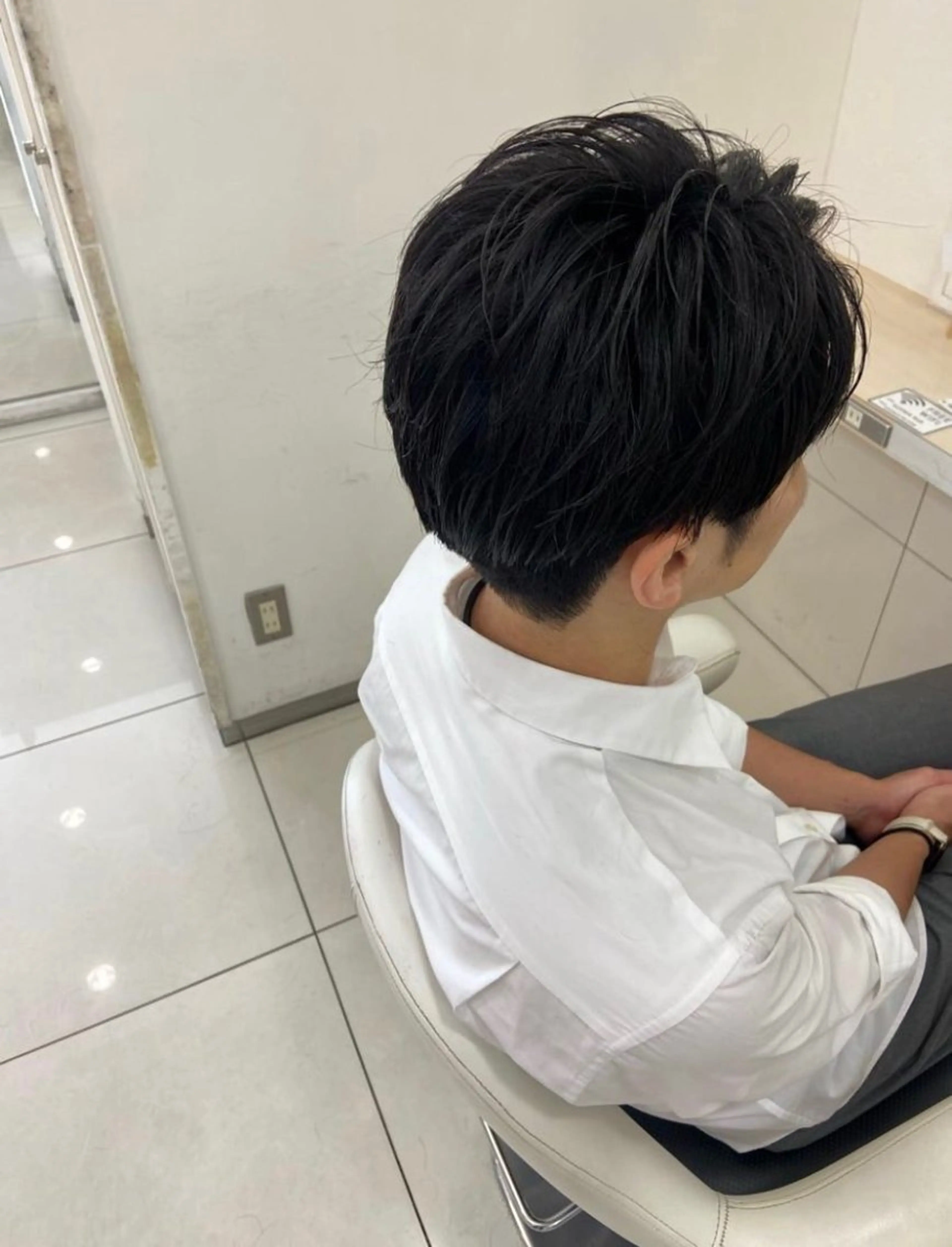 メンズ 韓国風カラー/ 縮毛矯正/まい🪐のヘアスタイル