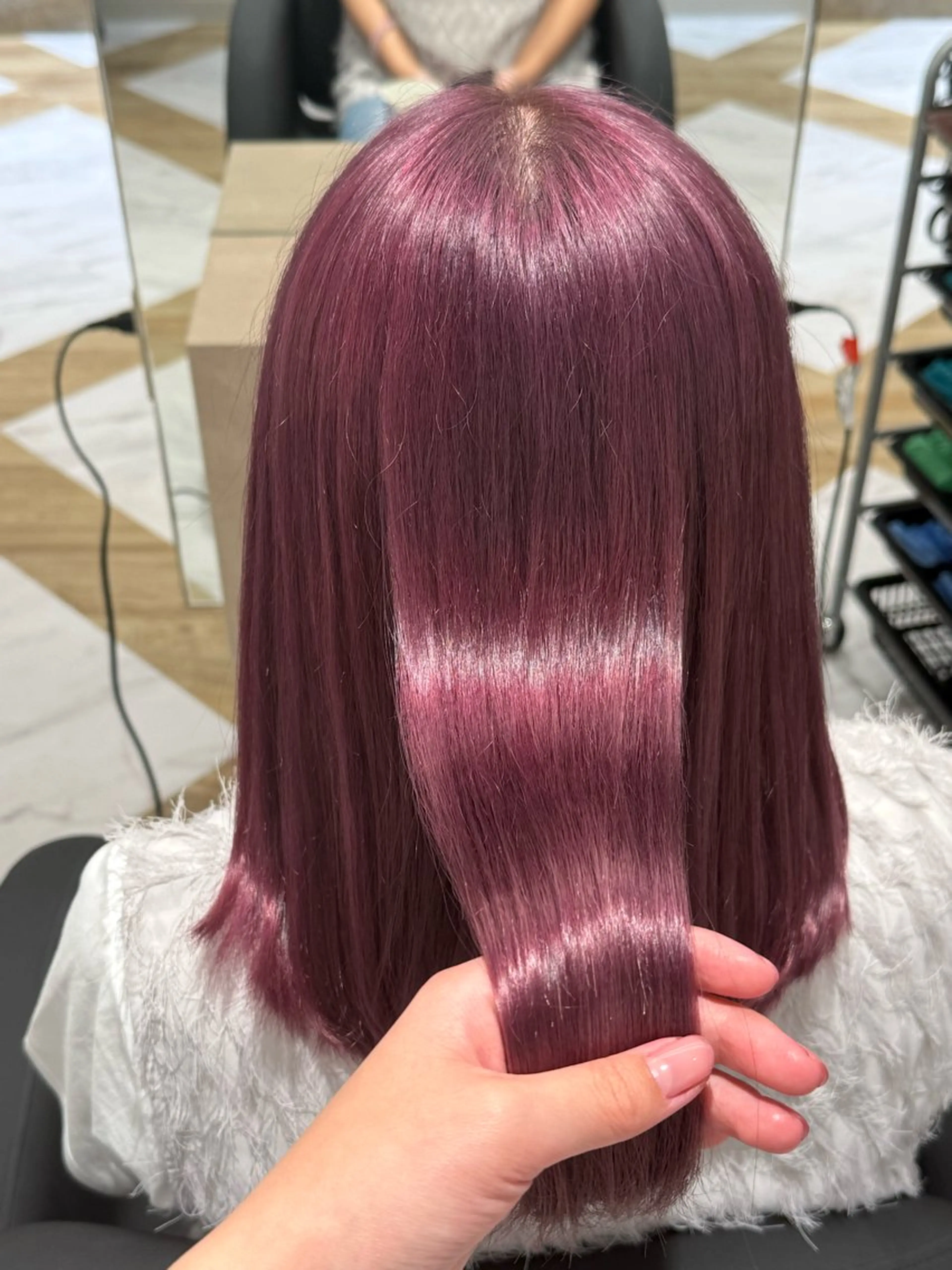 カラー 透明感カラー／ natsukiのヘアスタイル