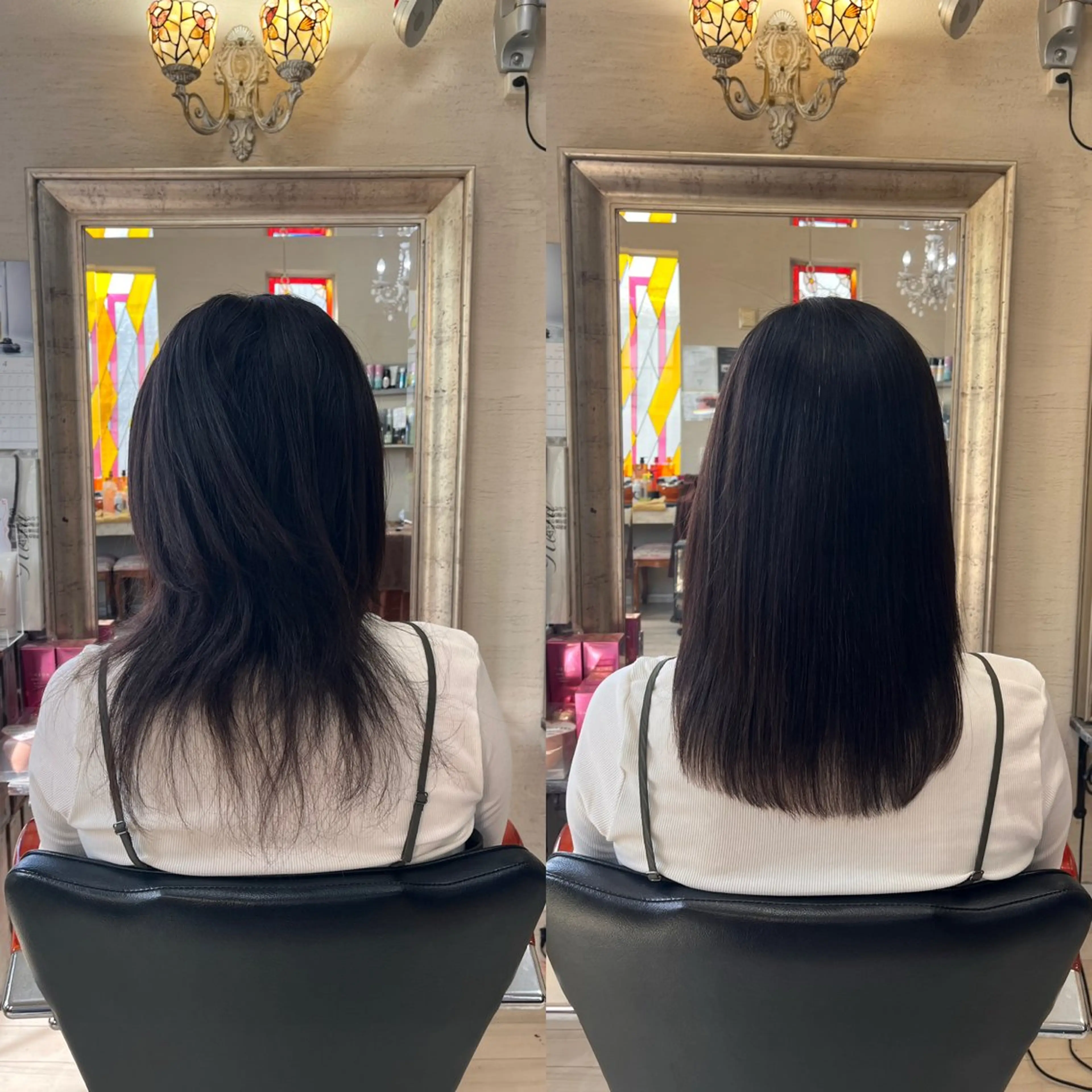 ミディアム カット 縮毛矯正 トリートメント ✨髪質改善・縮毛矯正 専門美容室マーベルのヘアスタイル