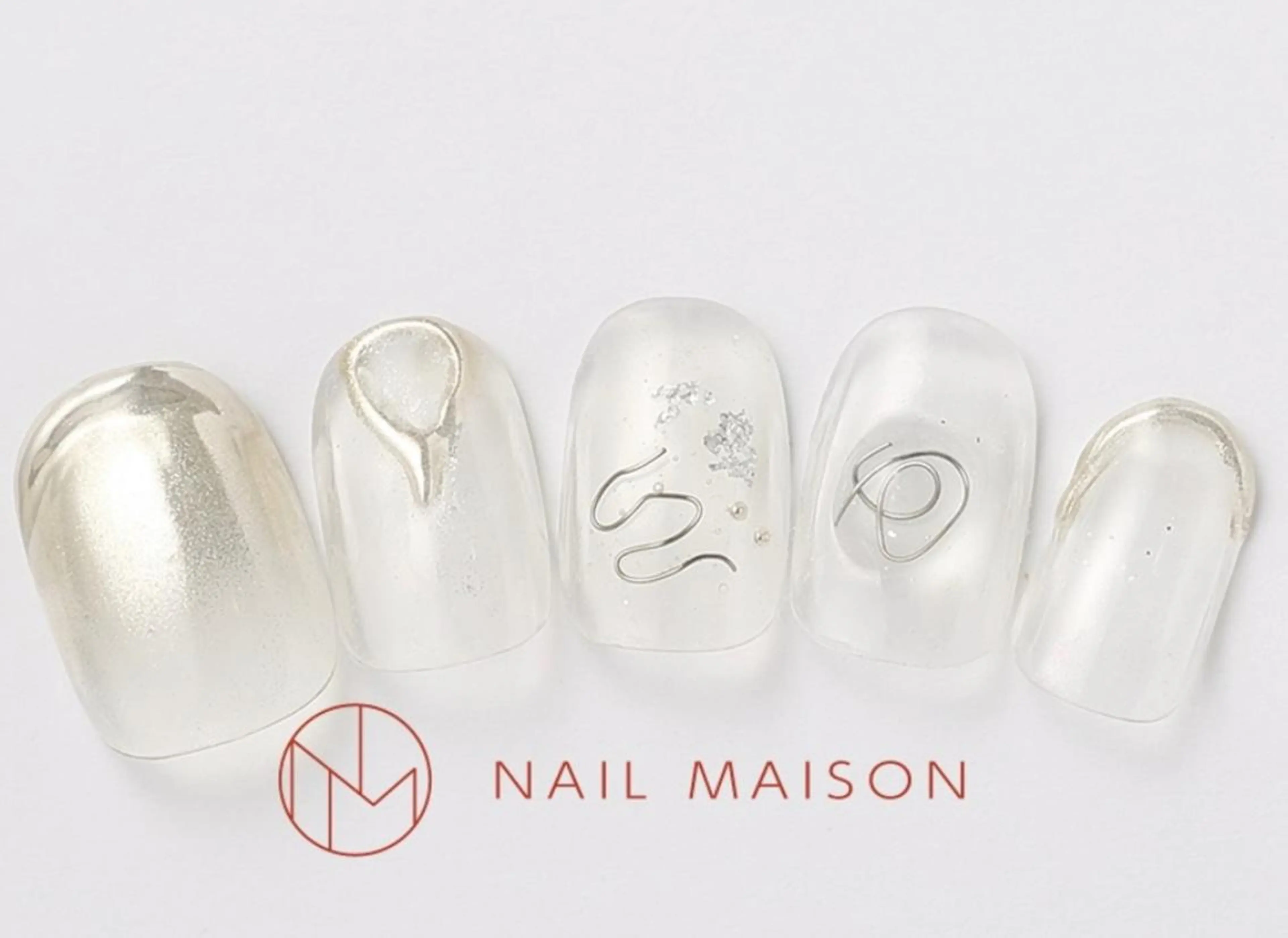 ネイル クリアネイル YOSHIOKA 有のネイルデザイン