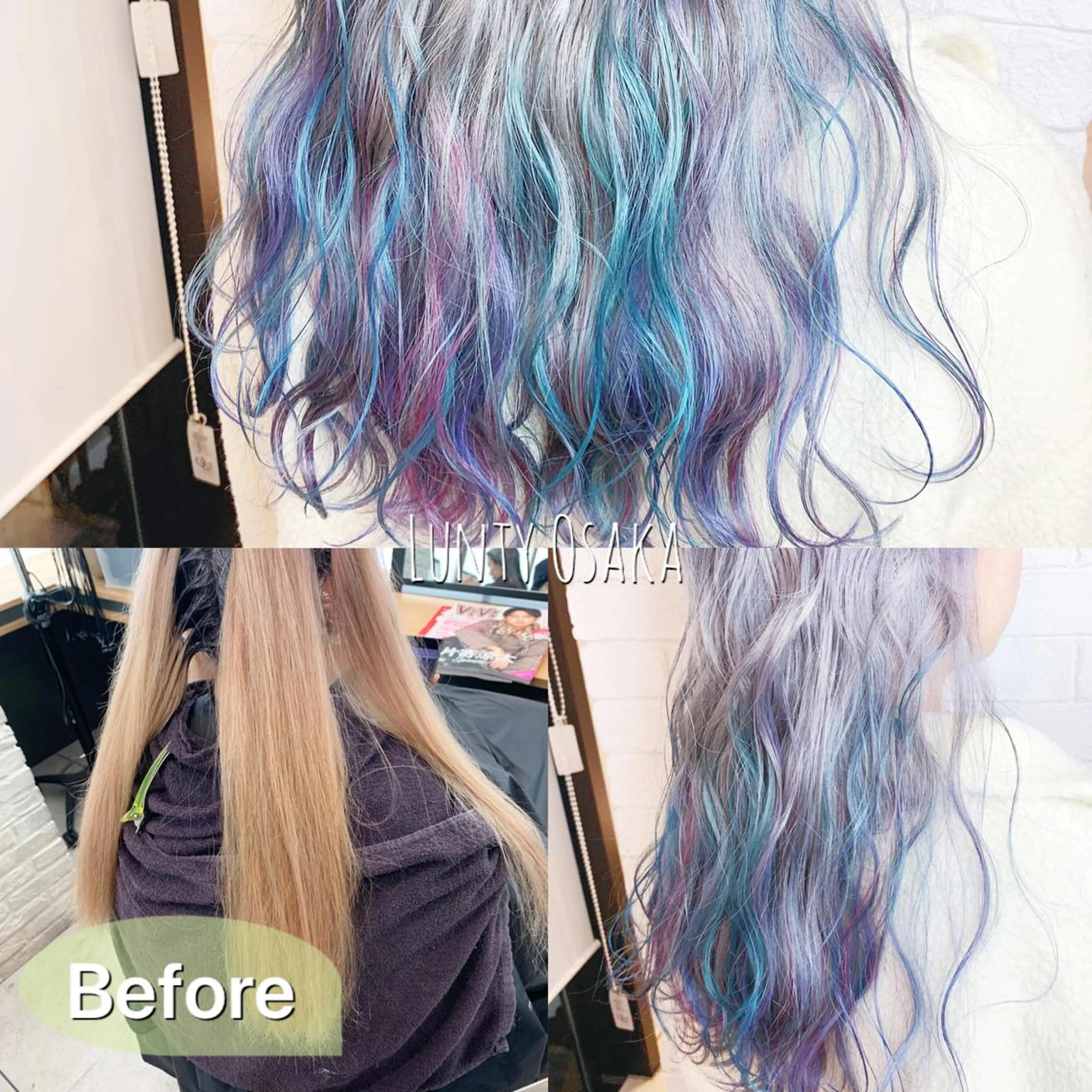 ロング カラー enn. bleach by t.a.g所属・枚方/樟葉駅 ３分 enn. AKIRAのヘアスタイル